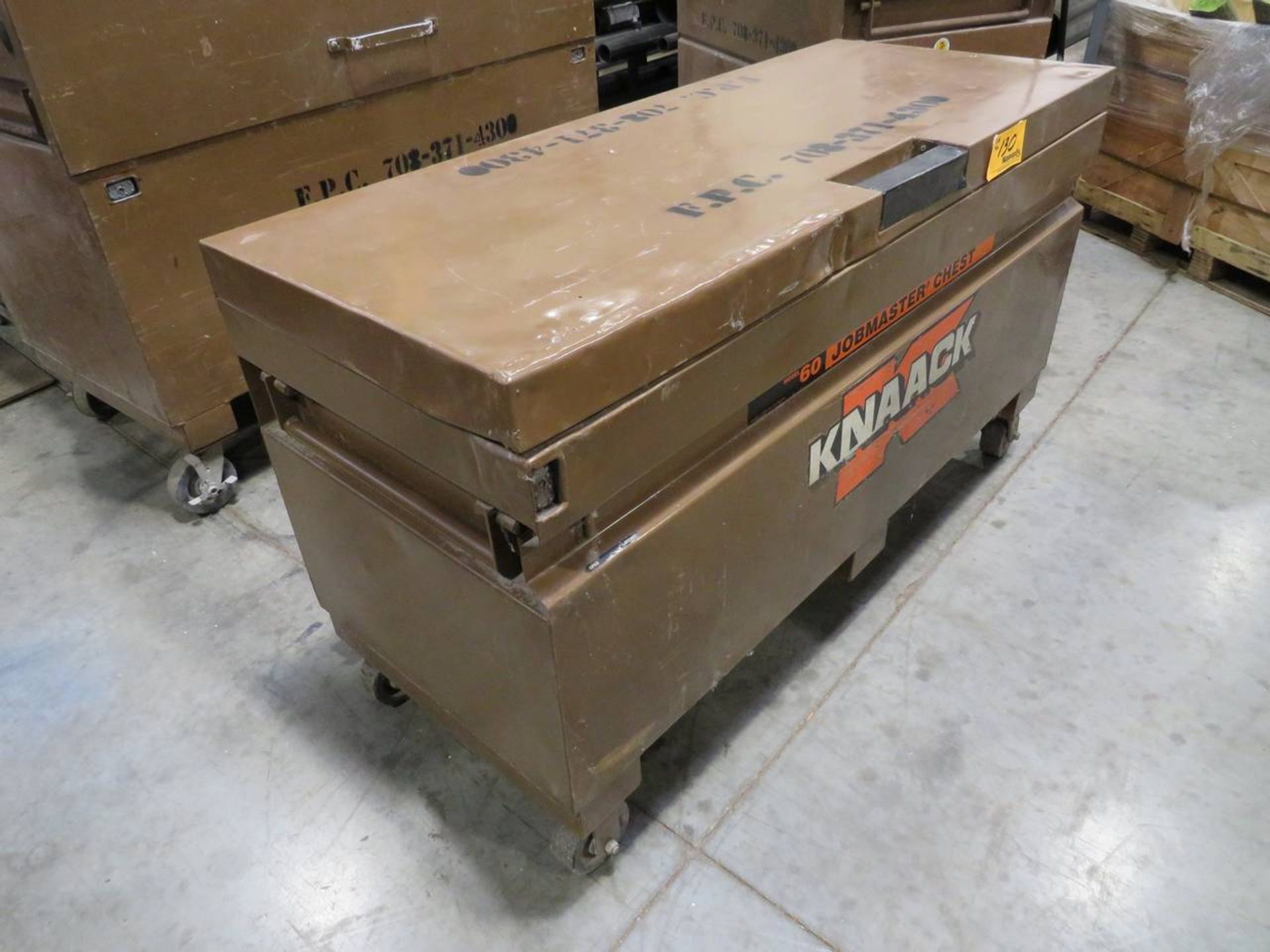 Knaack 60 Job Master 20.25 Cu. Ft. Approx. 60" W x 24" D x 36" H Storage Chest - Image 6 of 9