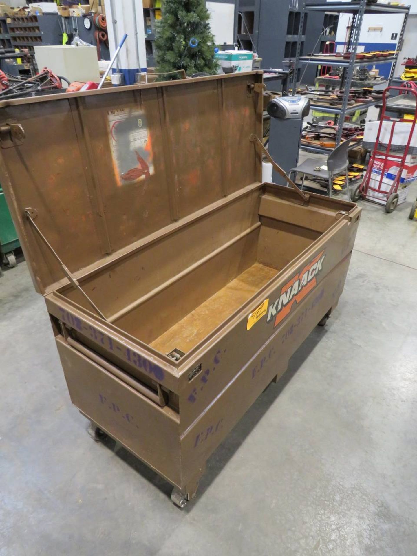 Knaack 20.25 Cu. Ft. - Approx. 60" W x 24" D x 35" H Storage Chest - Image 6 of 7