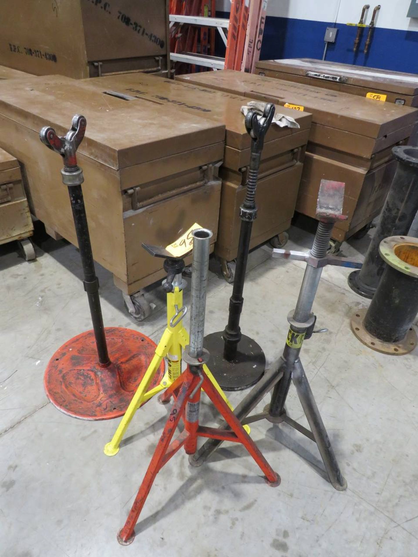 Lot of (5) Pipe Stands - Image 2 of 3