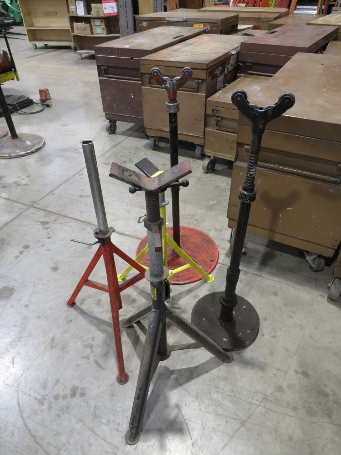 Lot of (5) Pipe Stands