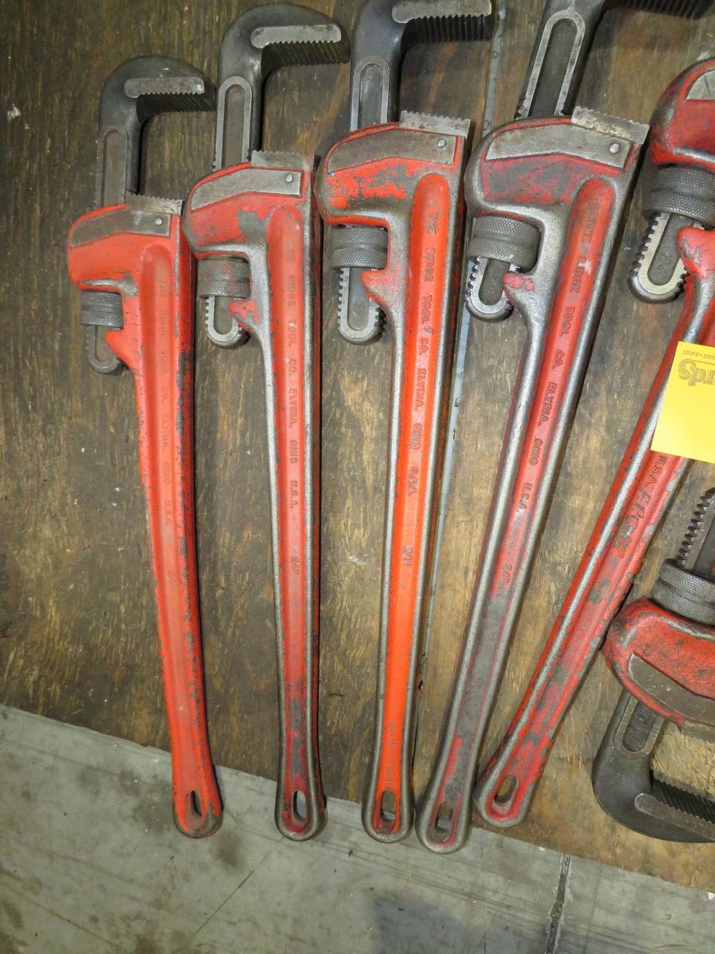 Lot of (10) 24" Pipe Wrenches - Image 4 of 4