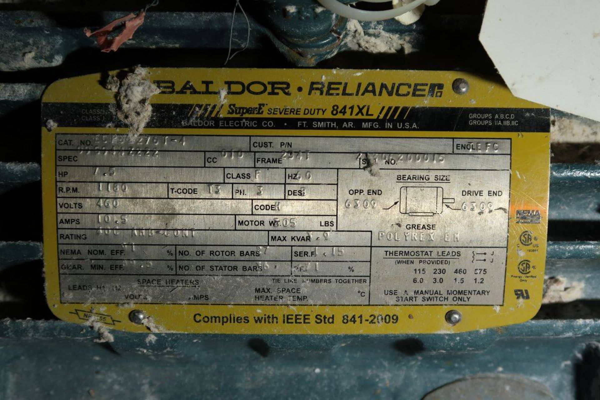 Summit 2196MTO 4x6-10 7.5HP Centrifugal Pump - Image 3 of 3