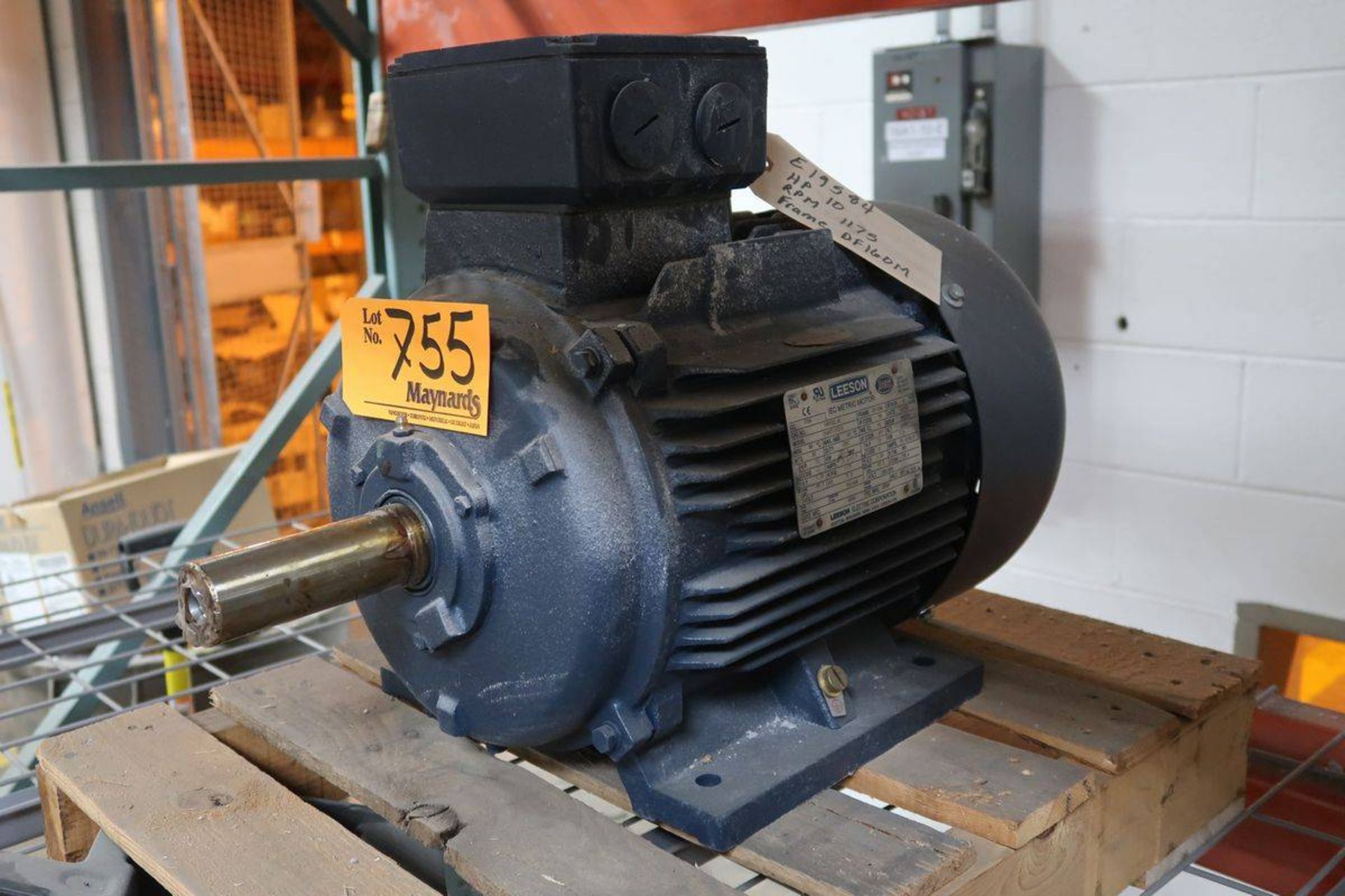 Leeson 10 HP Motor