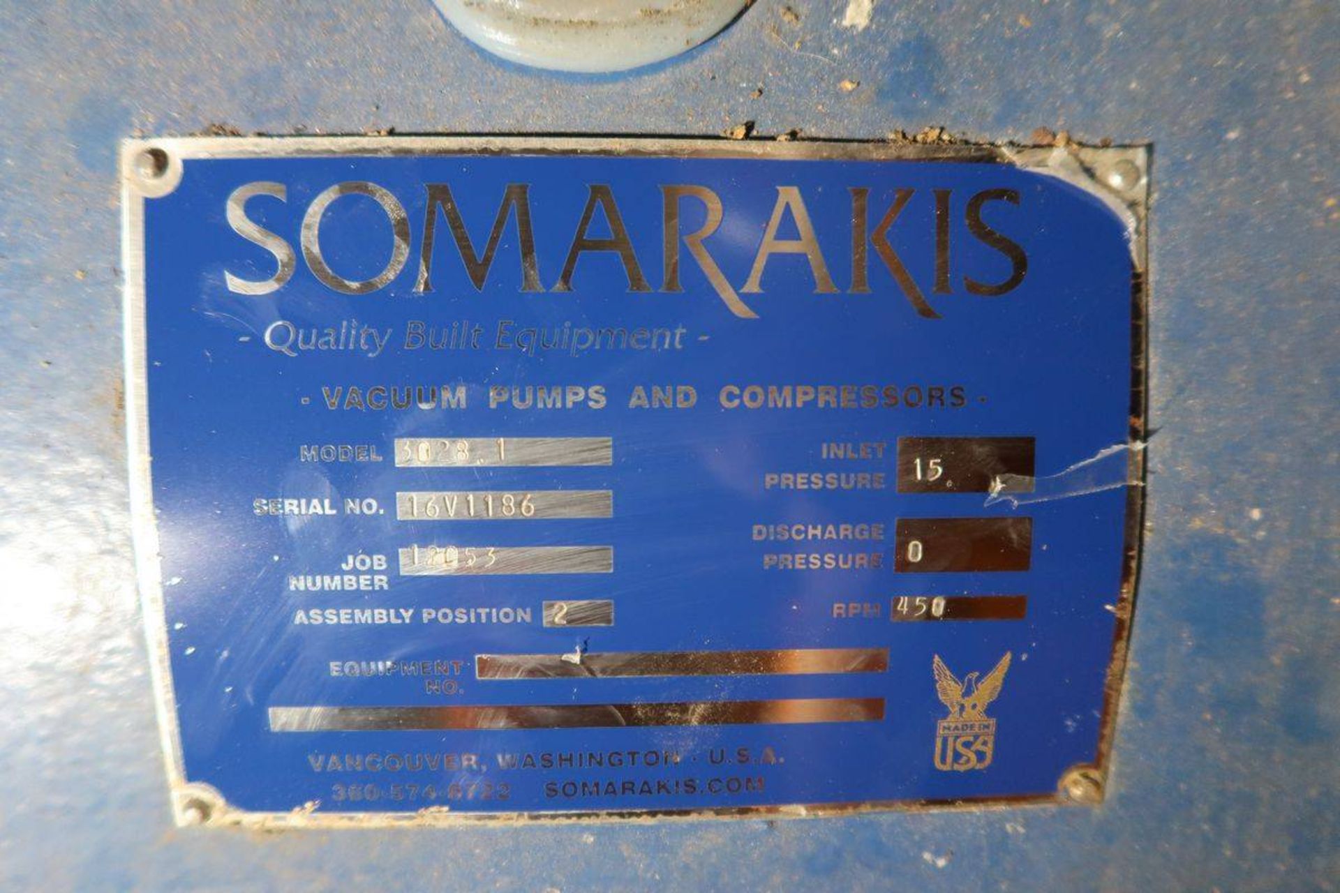 Somarakis 3028.1 Vacuum Pump - Image 3 of 3