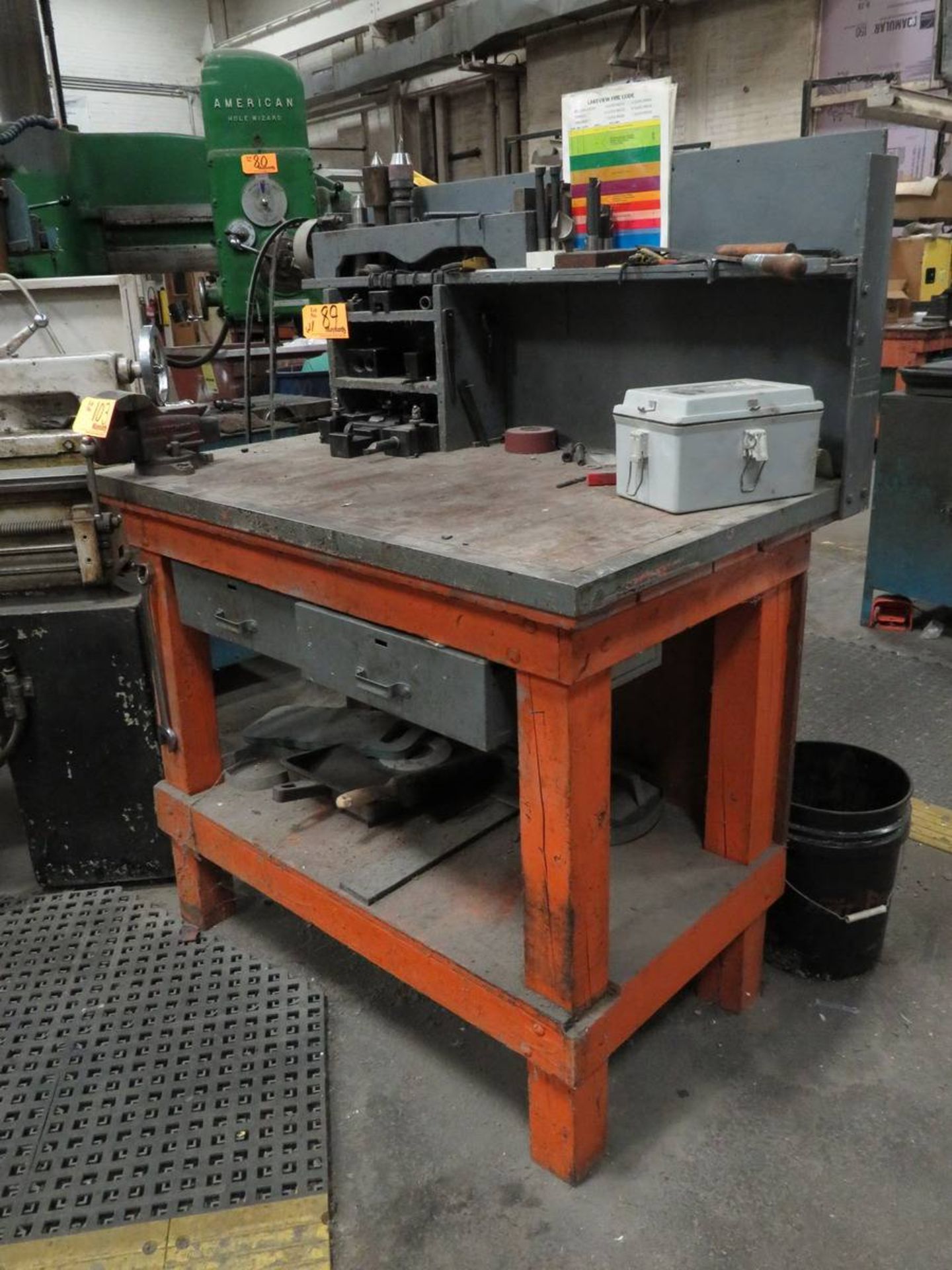 Wood Top Work Bench