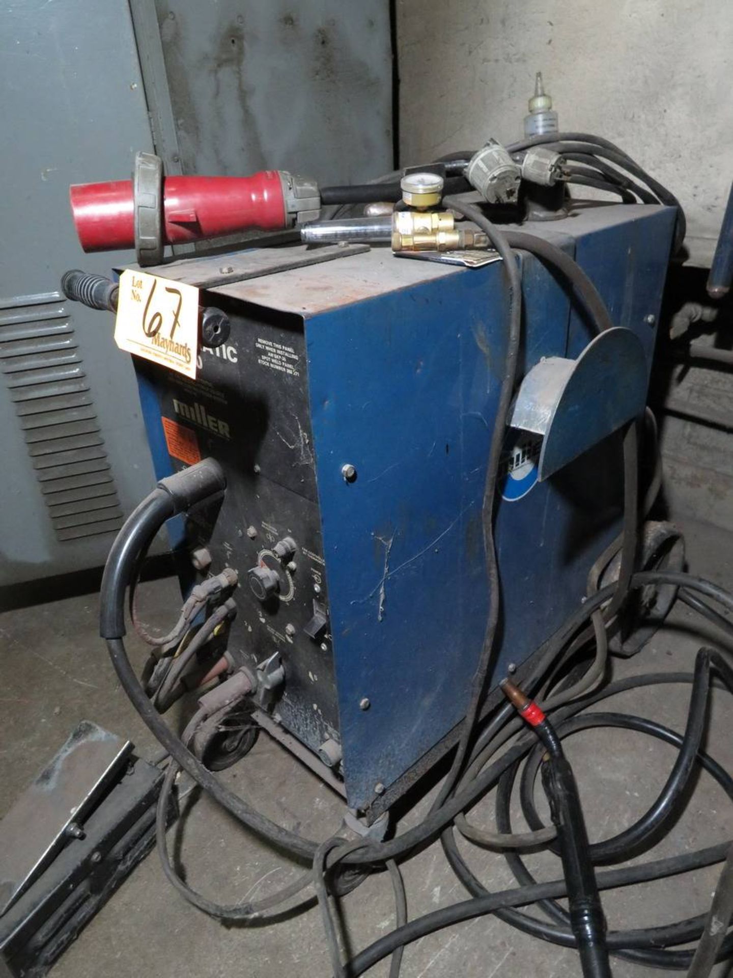 Miller Millermatic 200 CC AC/DC Arc Welding Power Source / Wire Welder - Image 2 of 5