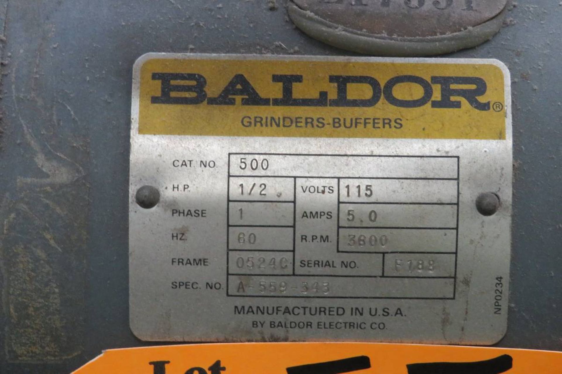 Baldor 500 Tool Grinder - Image 4 of 4