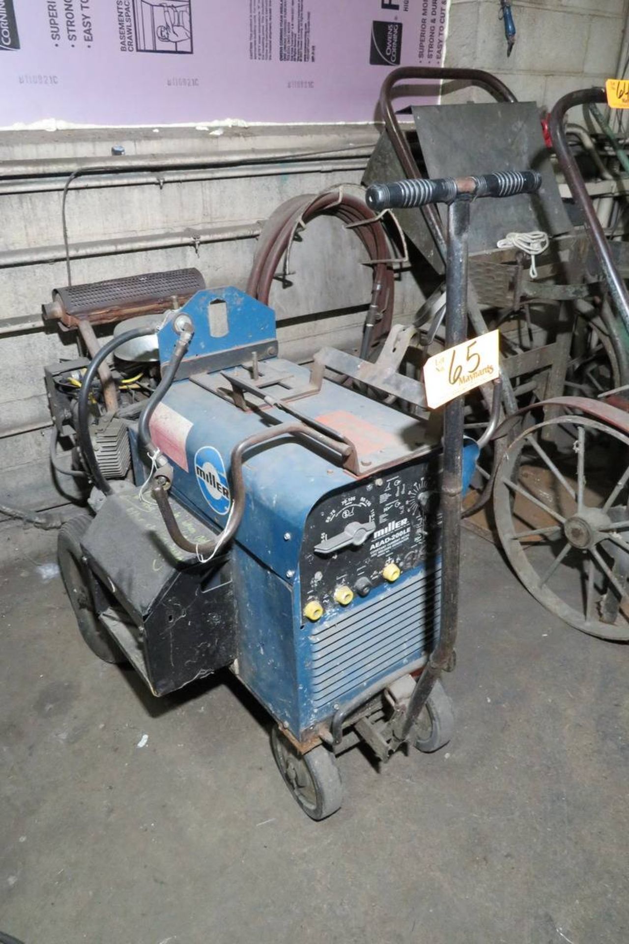 Miller AEAD-200LE CC AC/DC Arc Welding Generator