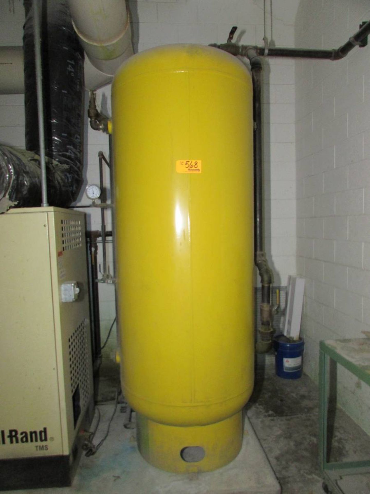 Vertical Compressed Air Receiving Tank