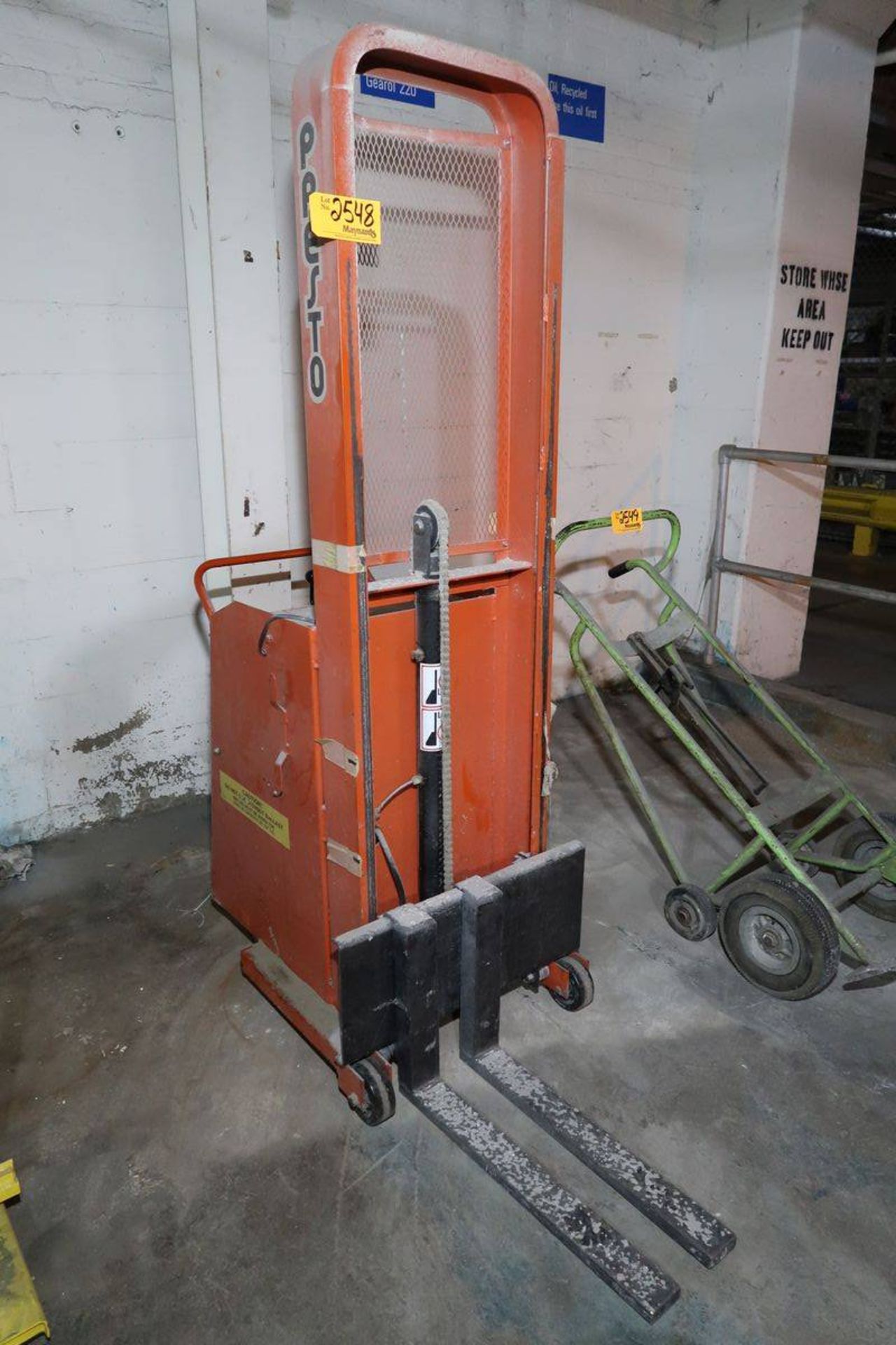 Presto C62-M0D Electric Fork Lift Cart