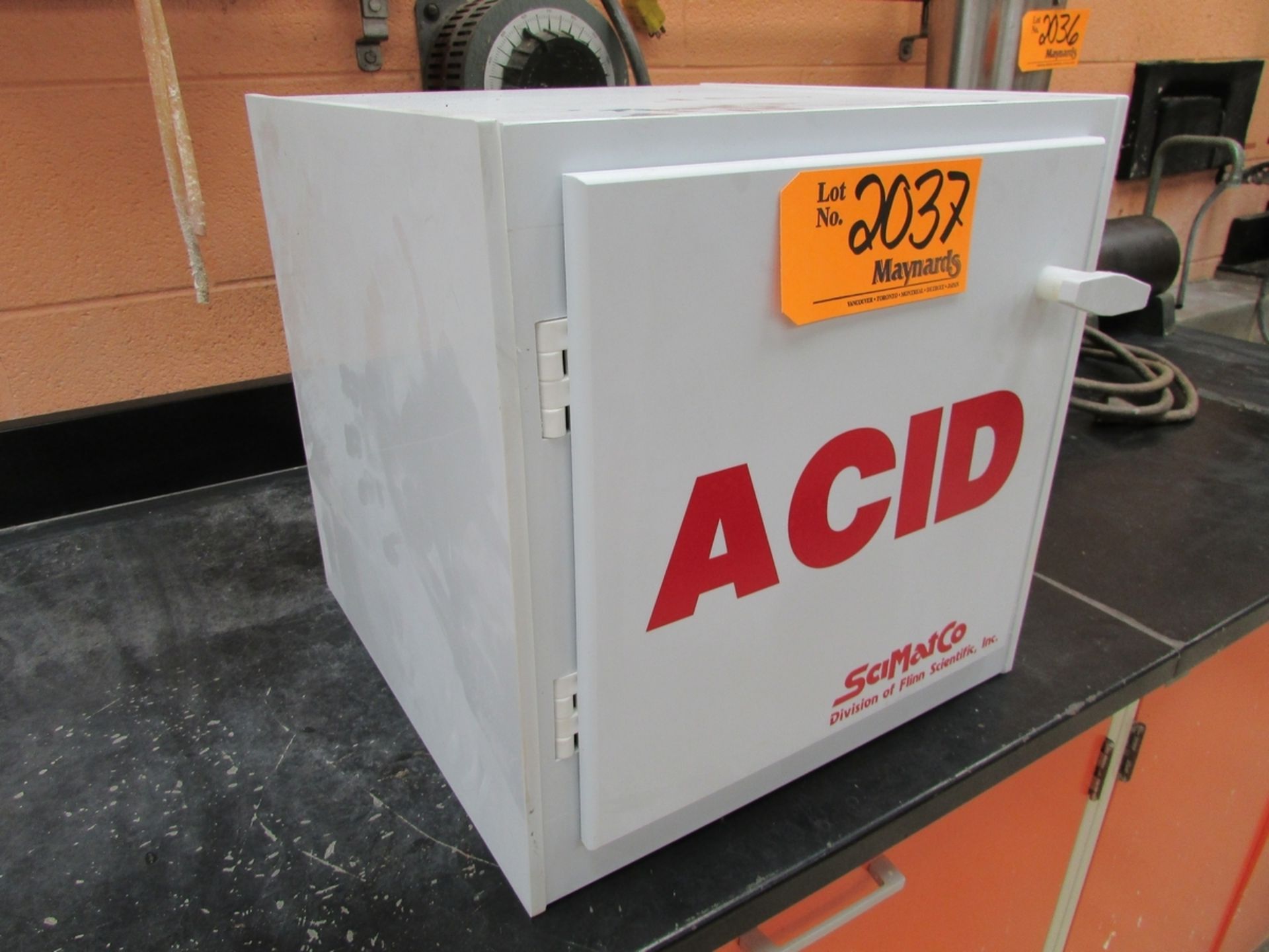 SciMatco Benchtop Acid Cabinet