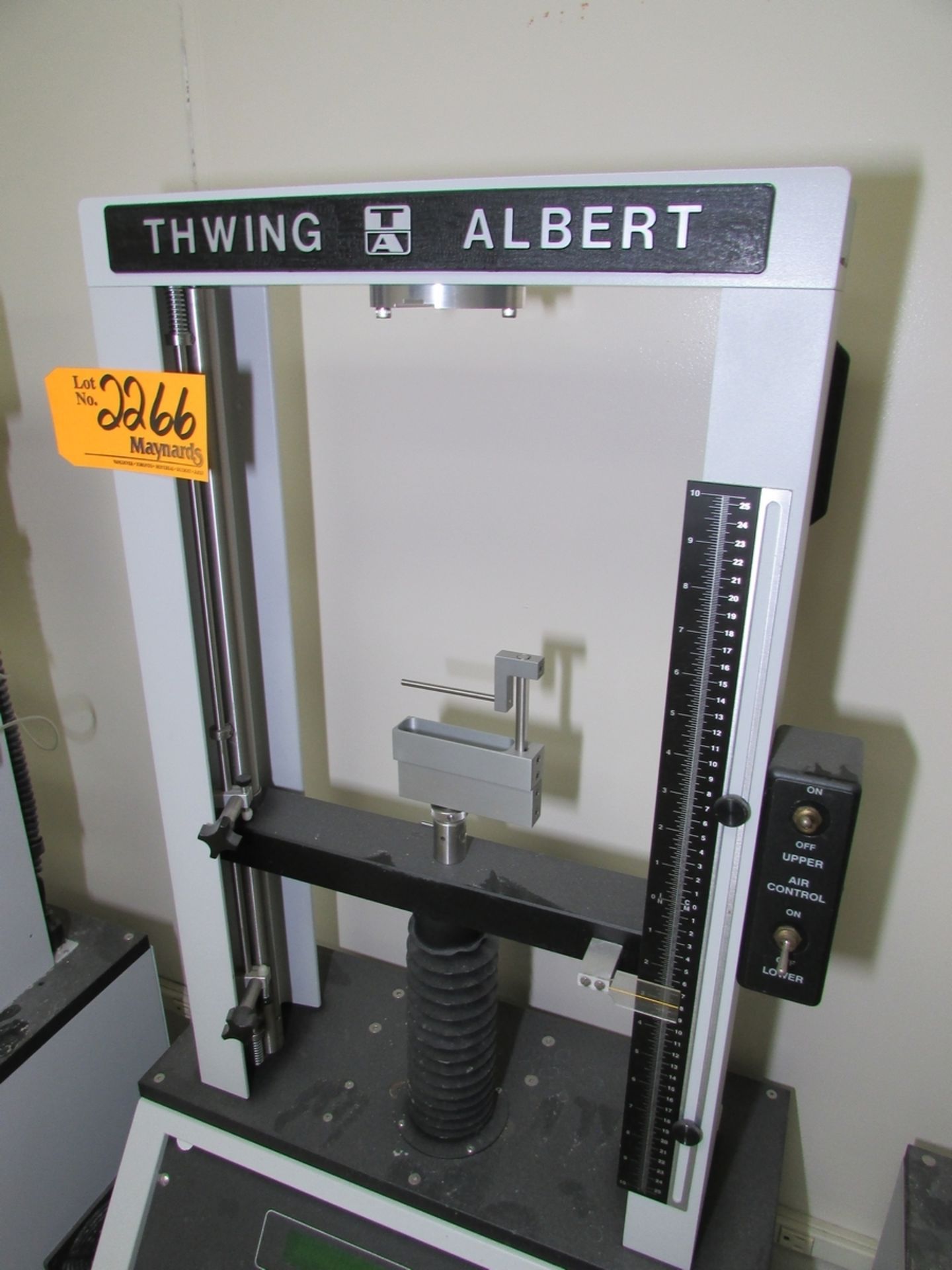 Thwing Albert 1265-2010 Tensile Tester - Image 2 of 5