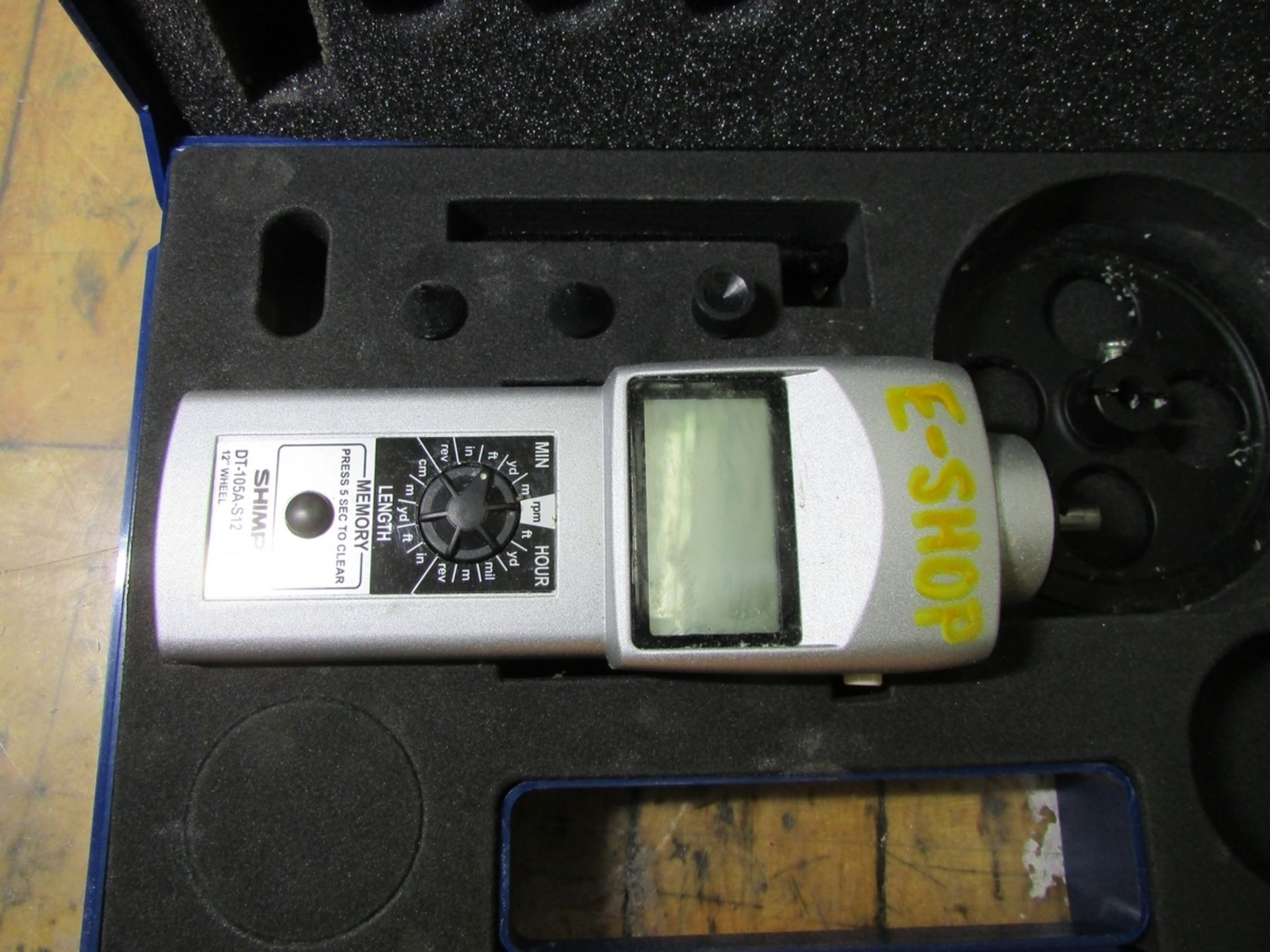 Shimpo DT-105A-S12 Portable Digital Tachometer - Image 2 of 2