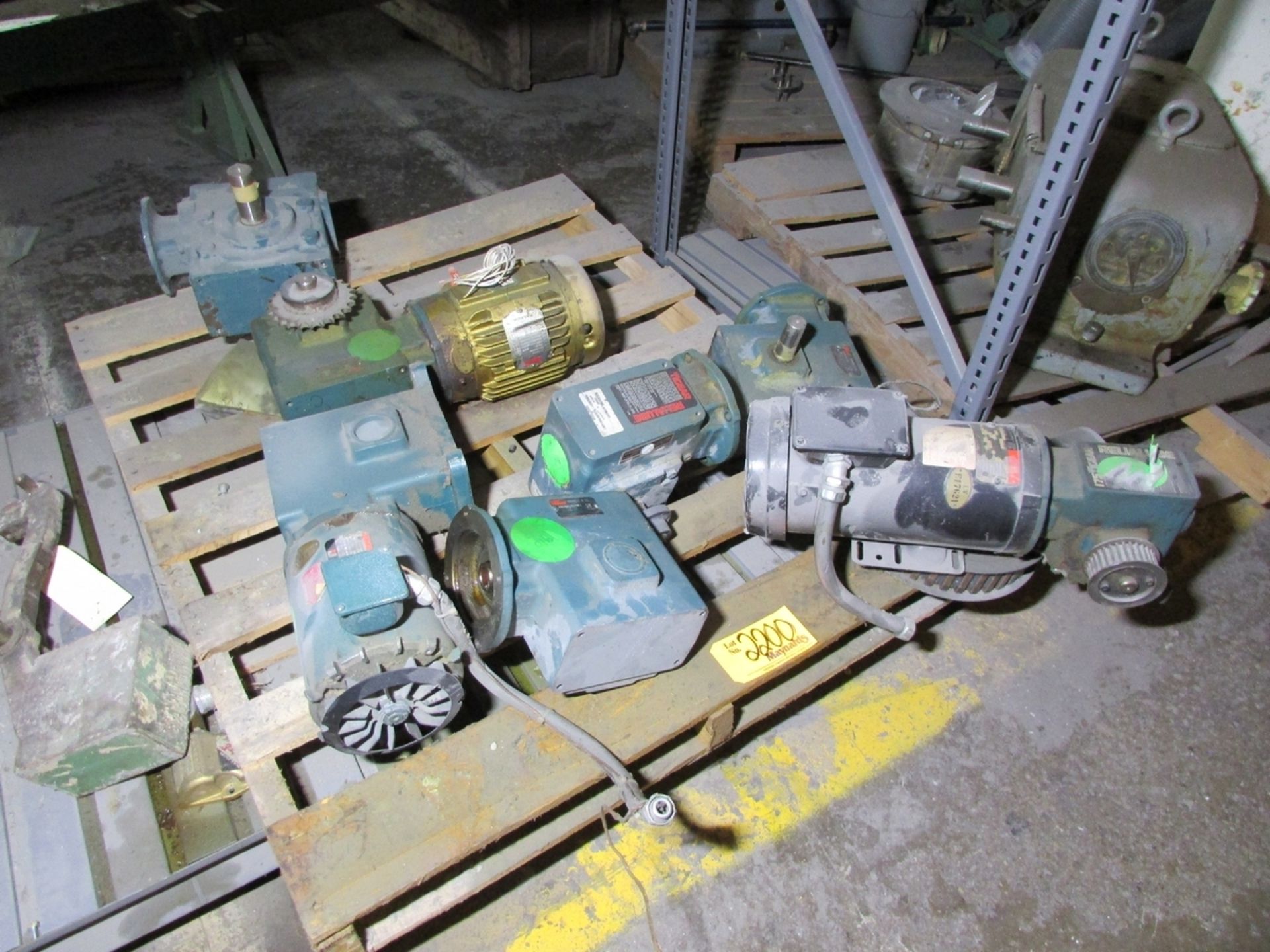 Pallets of Assorted Gear Boxes & Drive Motors - Image 3 of 4