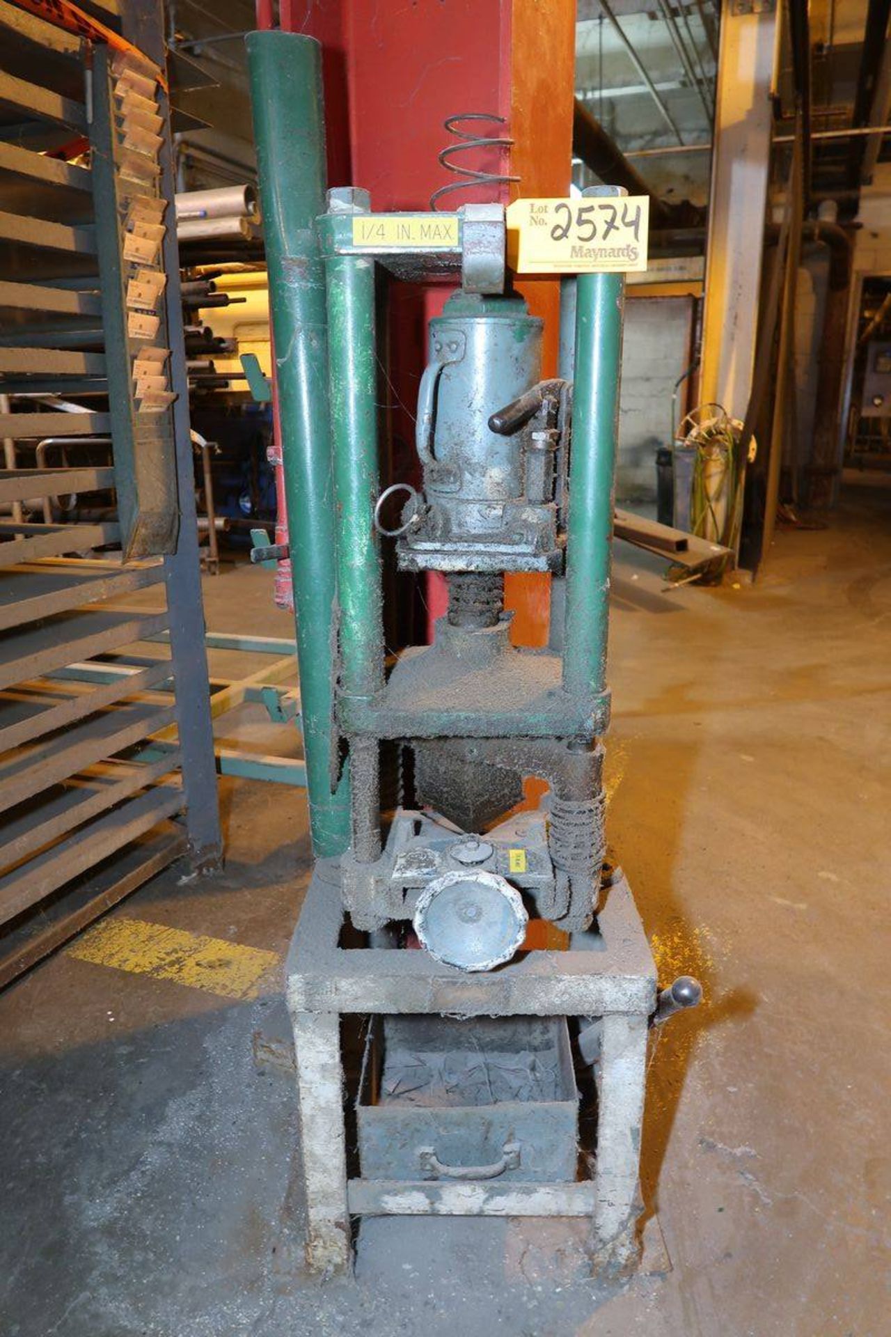 1/4" Hydraulic Corner Shear