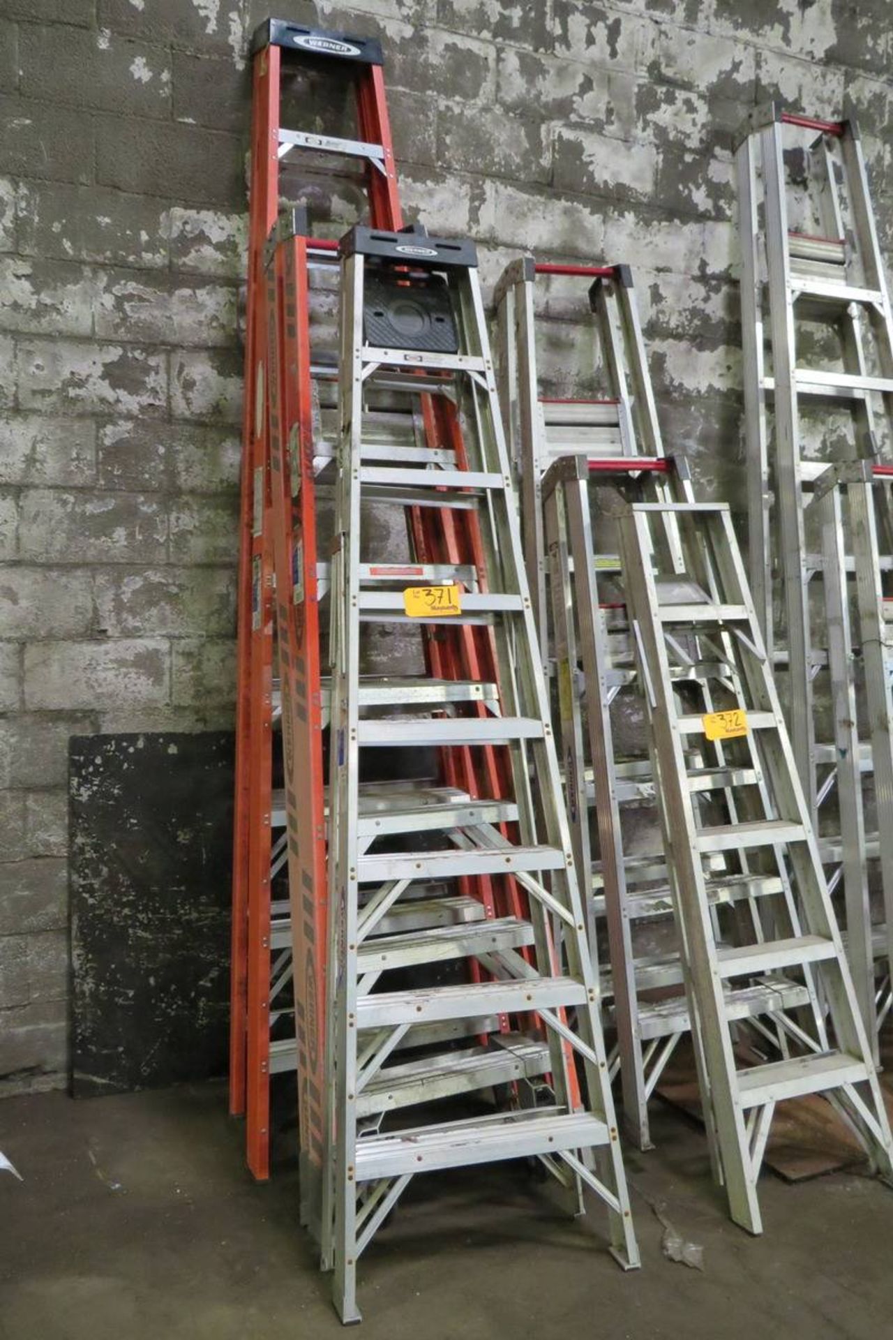 Assorted A-Frame Ladders