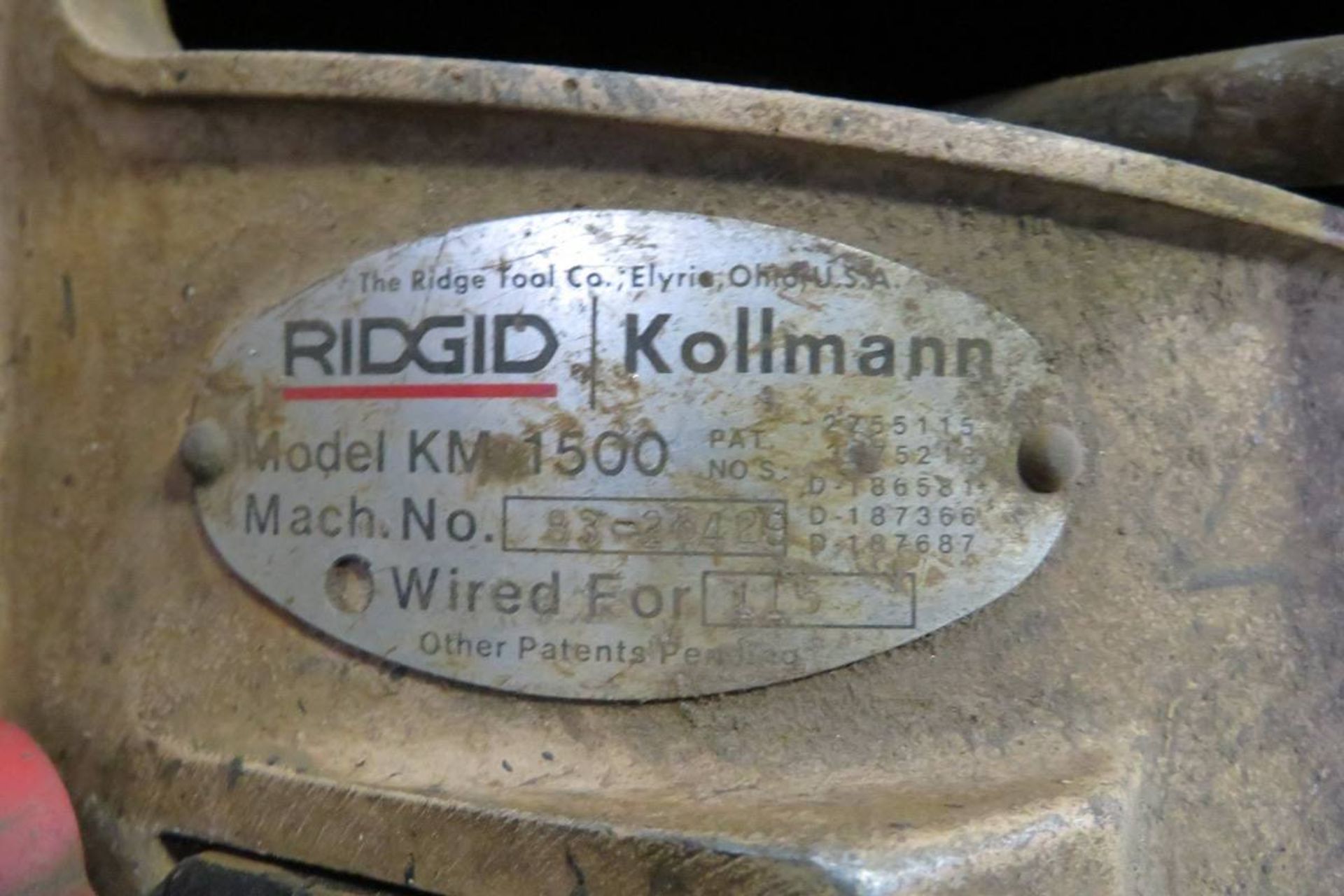Ridgid KM500 Portable Drain Snake - Image 3 of 3