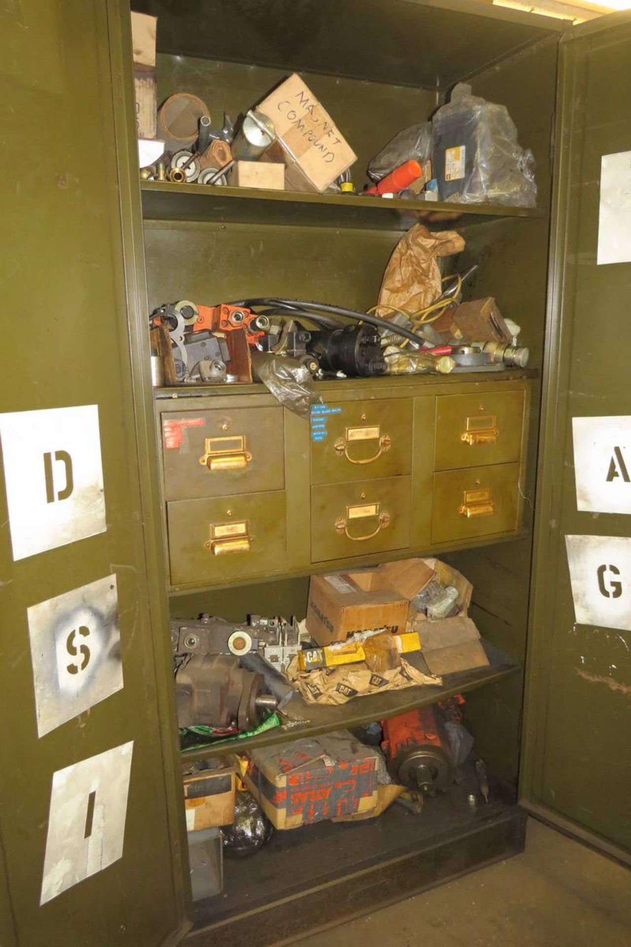 2-Door Metal Storage Cabinet - Image 2 of 2