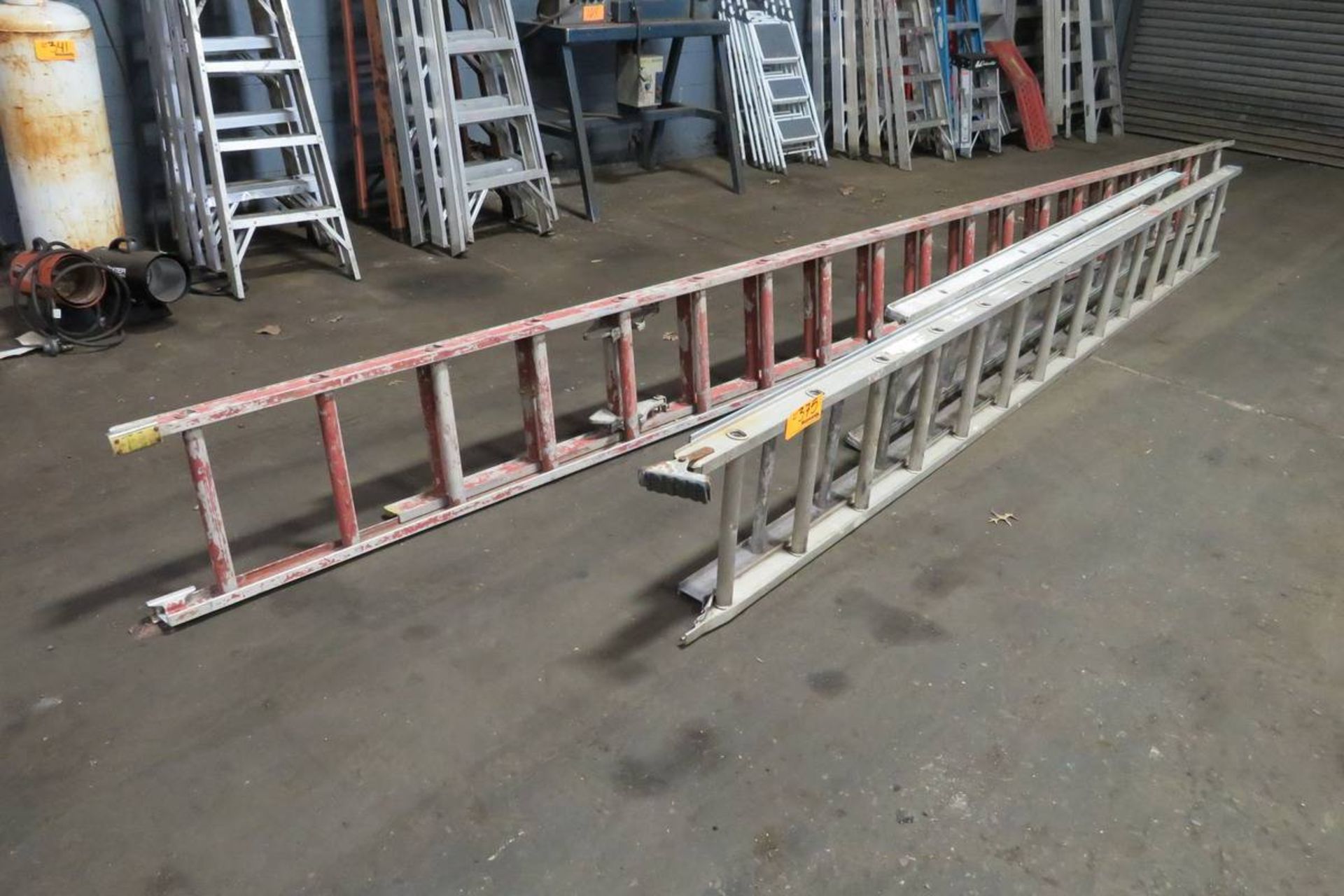 Assorted Extension Ladder Pieces