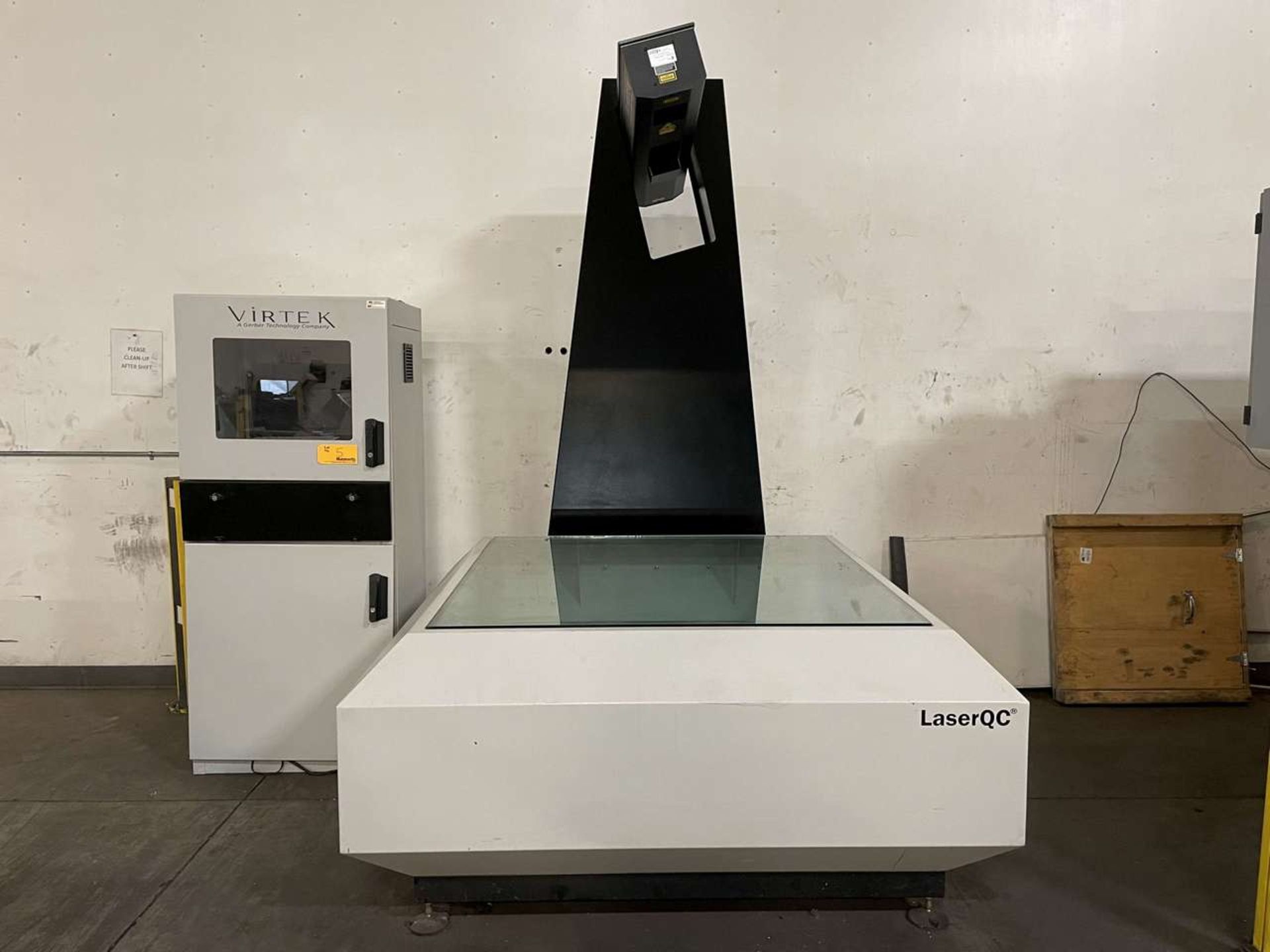 2018 Virtek LaserQC 1200 Laser Inspection System