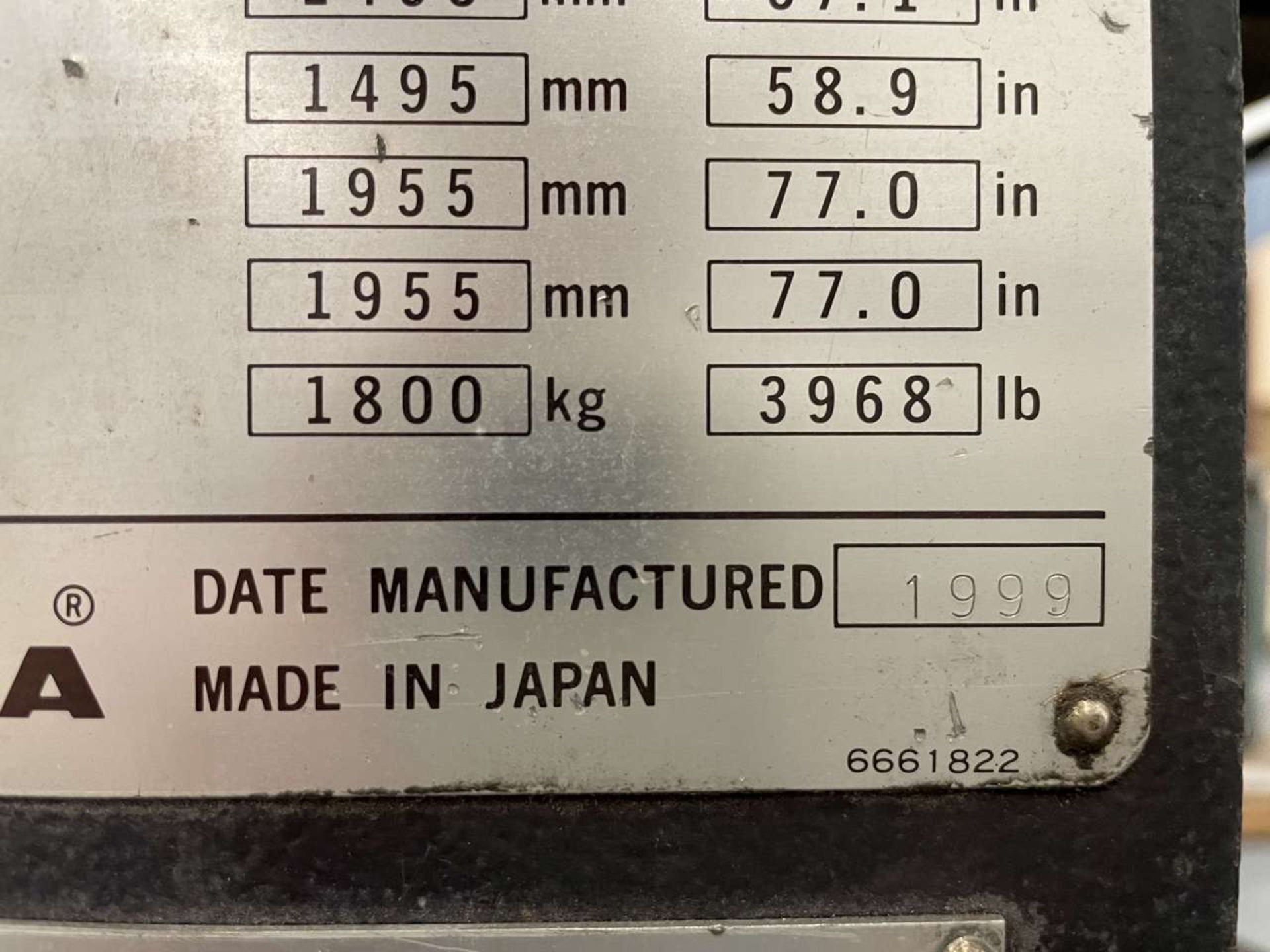 1999 Amada RG-3512LD CNC Press Brake - Image 11 of 11
