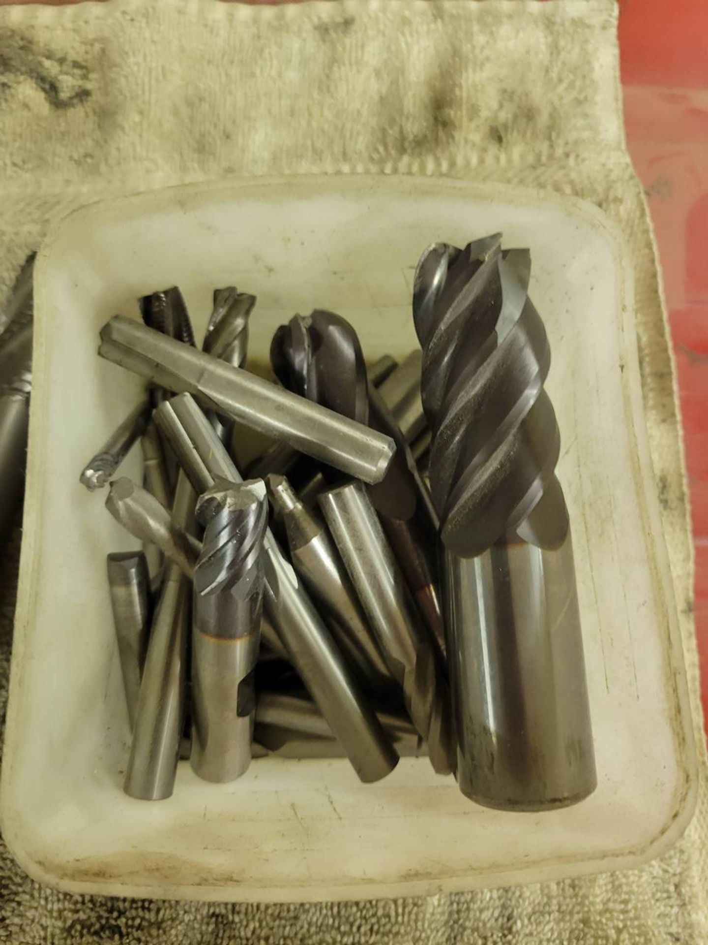 Lot of drills and end mill - Image 2 of 3