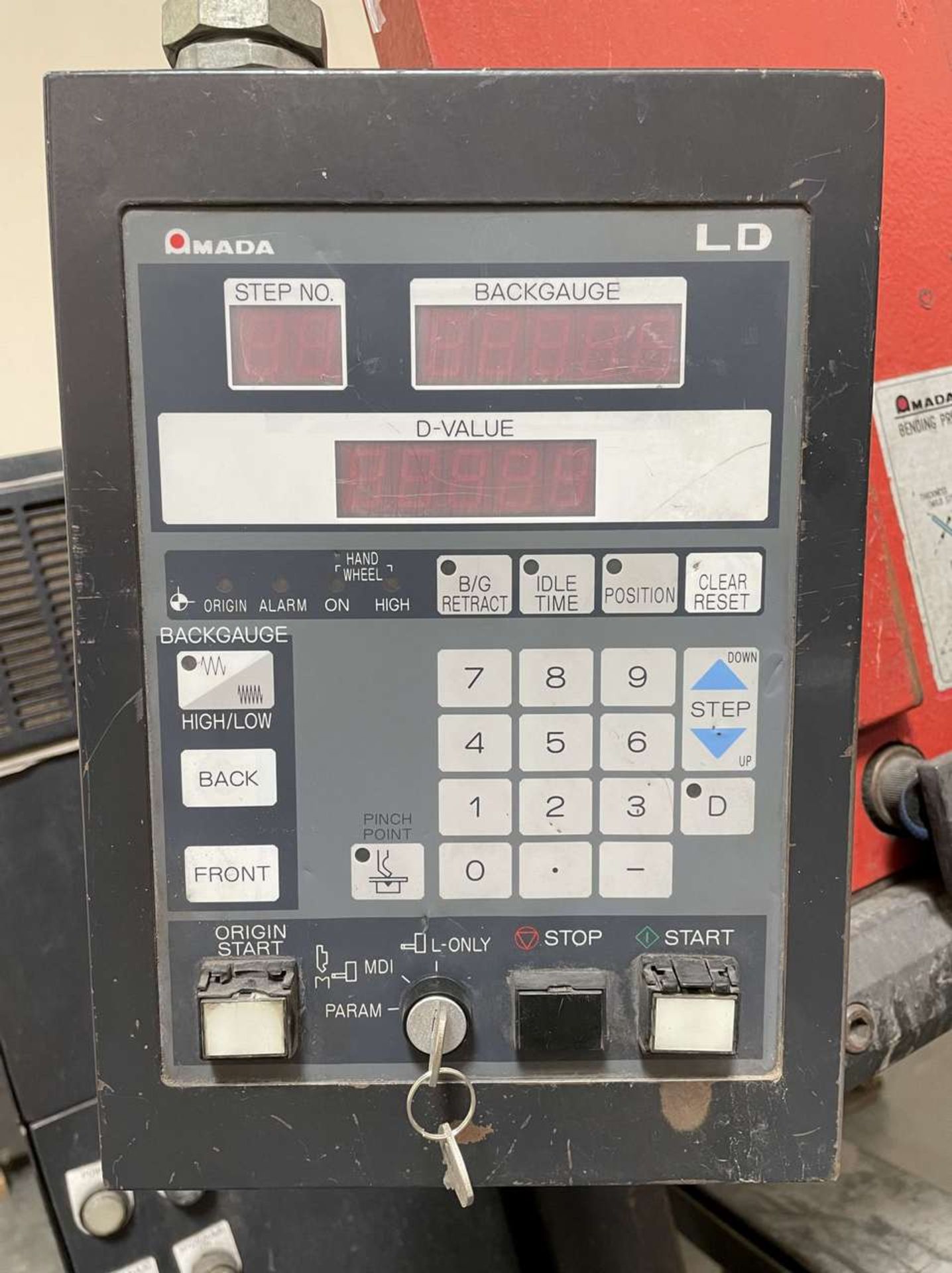 1999 Amada RG-3512LD CNC Press Brake - Image 4 of 11