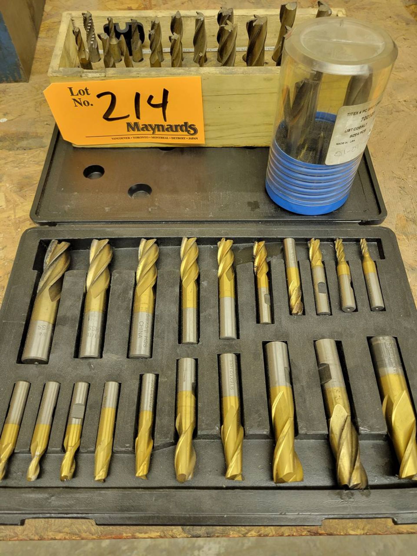 3 sets of end mills