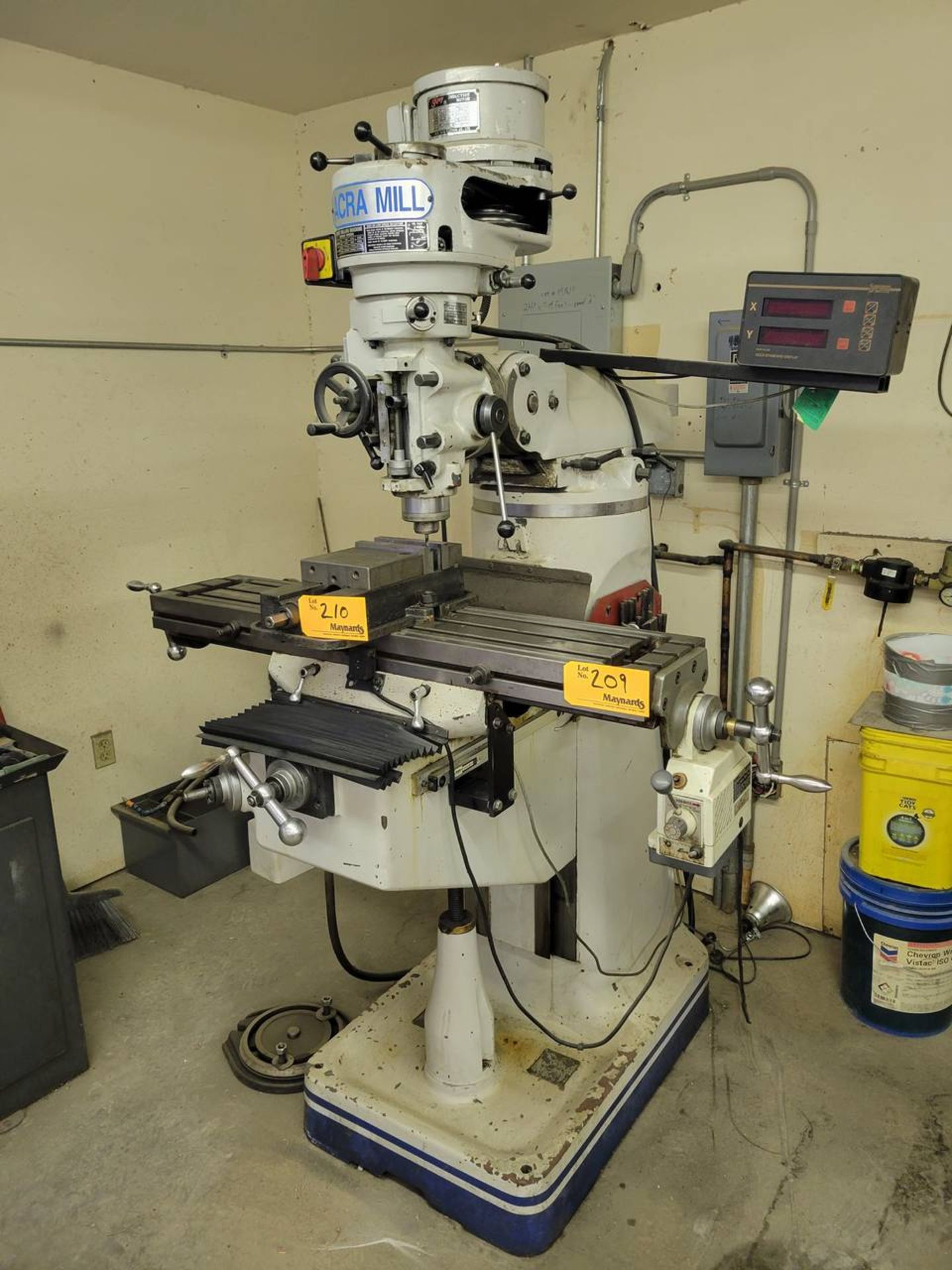 Acra AM-2S Vertical Milling Machine