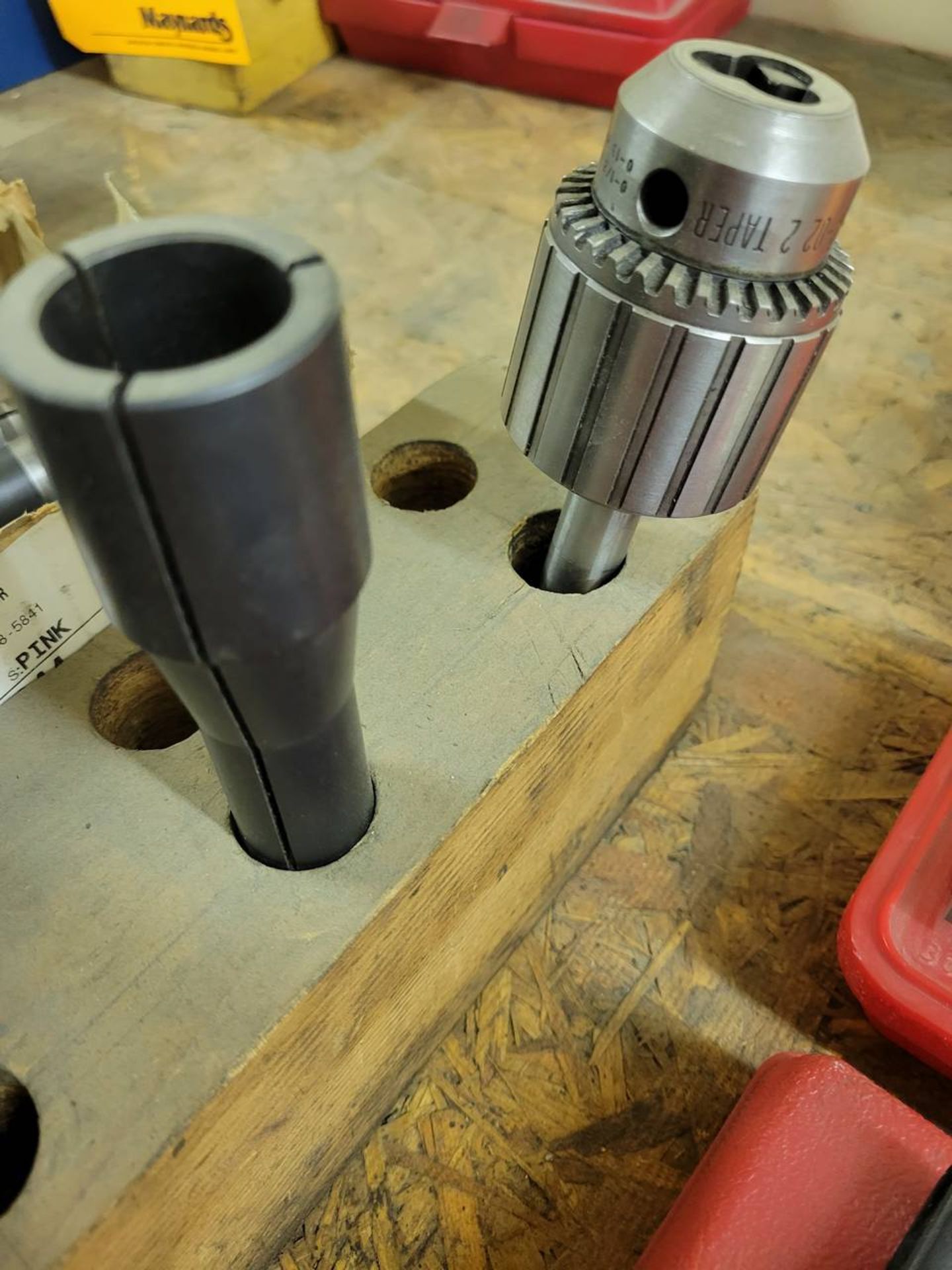 R8 collet set and holder, - Image 4 of 4
