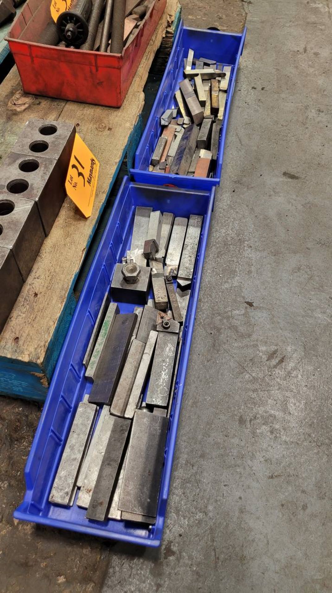 (2) Bins Of Various Size Boring Bars and Blocks - Image 3 of 3