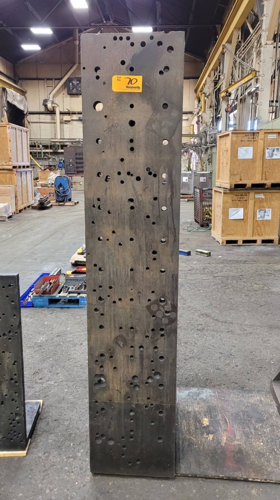 (1) 87'' x 3' Angle Plates