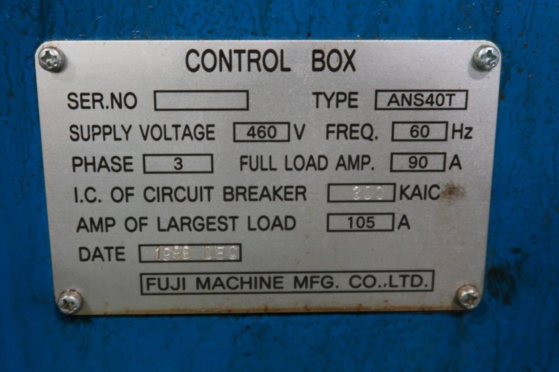 1999 Fuji ANW-41T CNC Lathe - Image 13 of 13