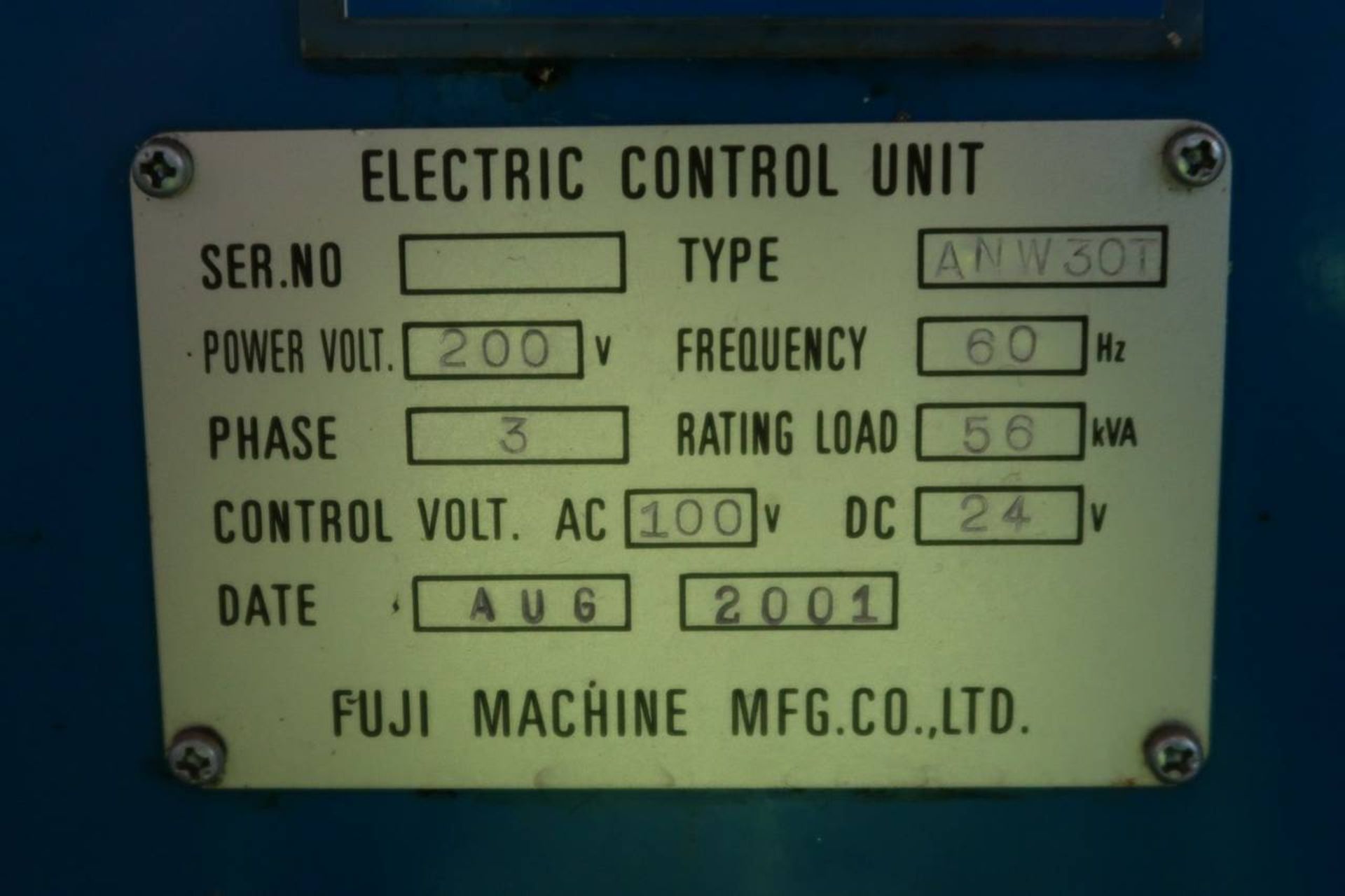 2001 Fuji ANW-30 CNC Turning Center - Image 13 of 13