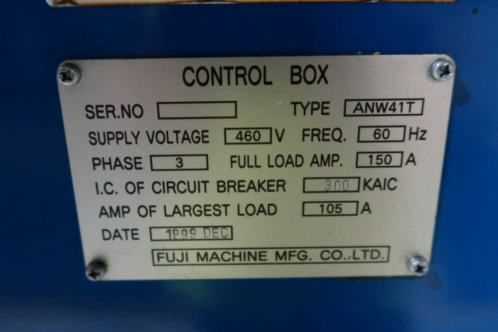 1999 Fuji ANW-41T CNC Lathe - Image 14 of 14