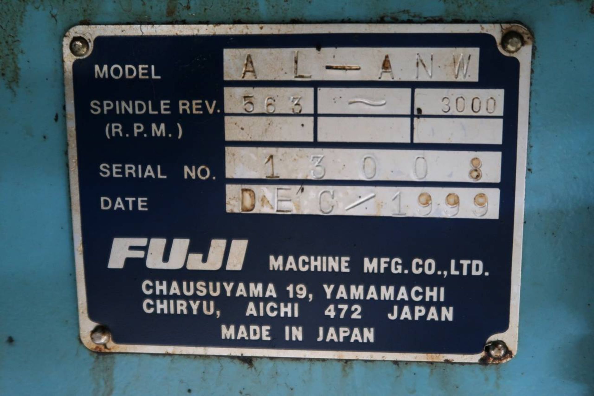 1999 Fuji ANW-41T CNC Lathe - Image 13 of 14