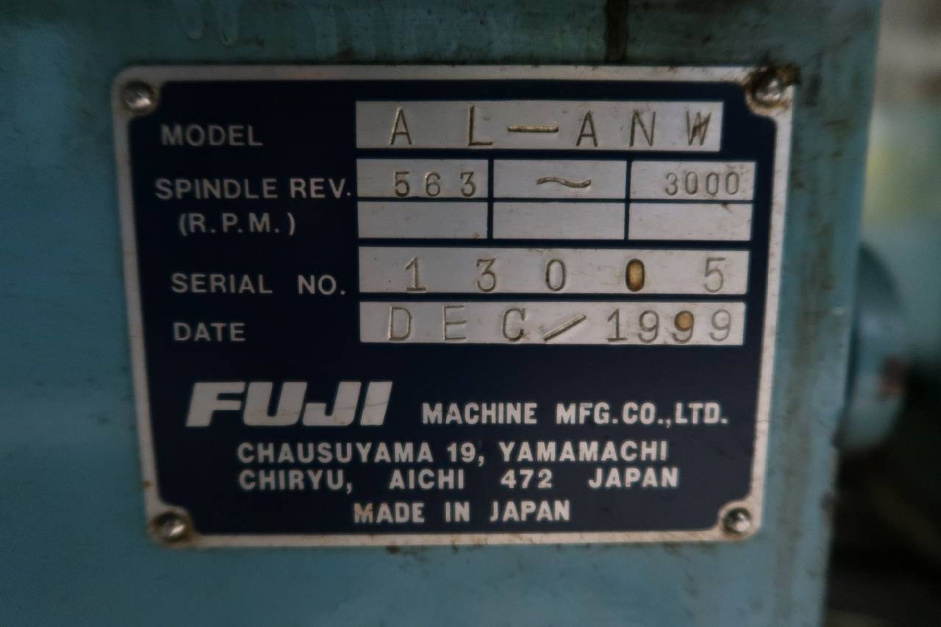 1999 Fuji ANW-41T CNC Lathe - Image 14 of 15