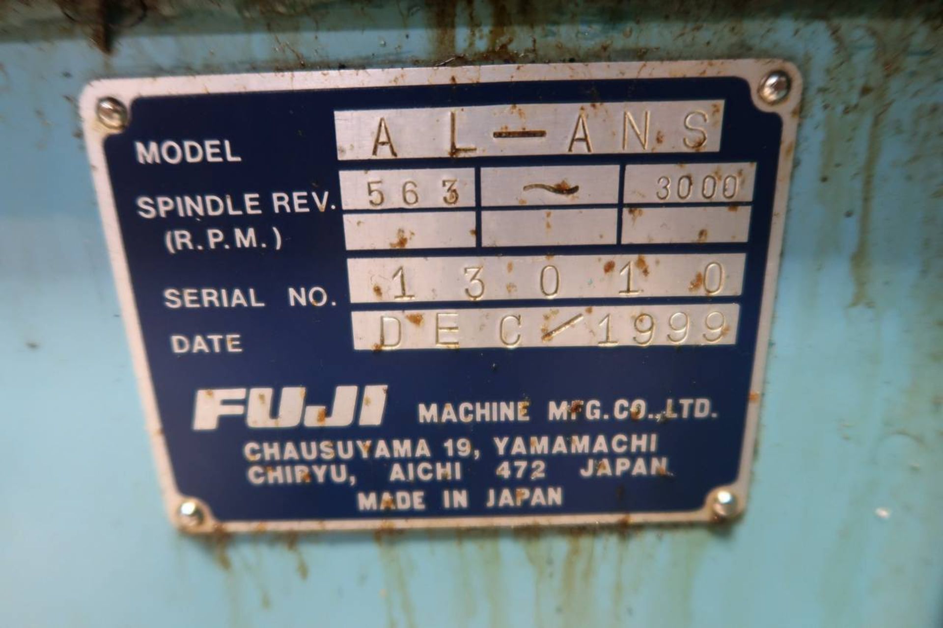 1999 Fuji ANW-41T CNC Lathe - Image 11 of 12