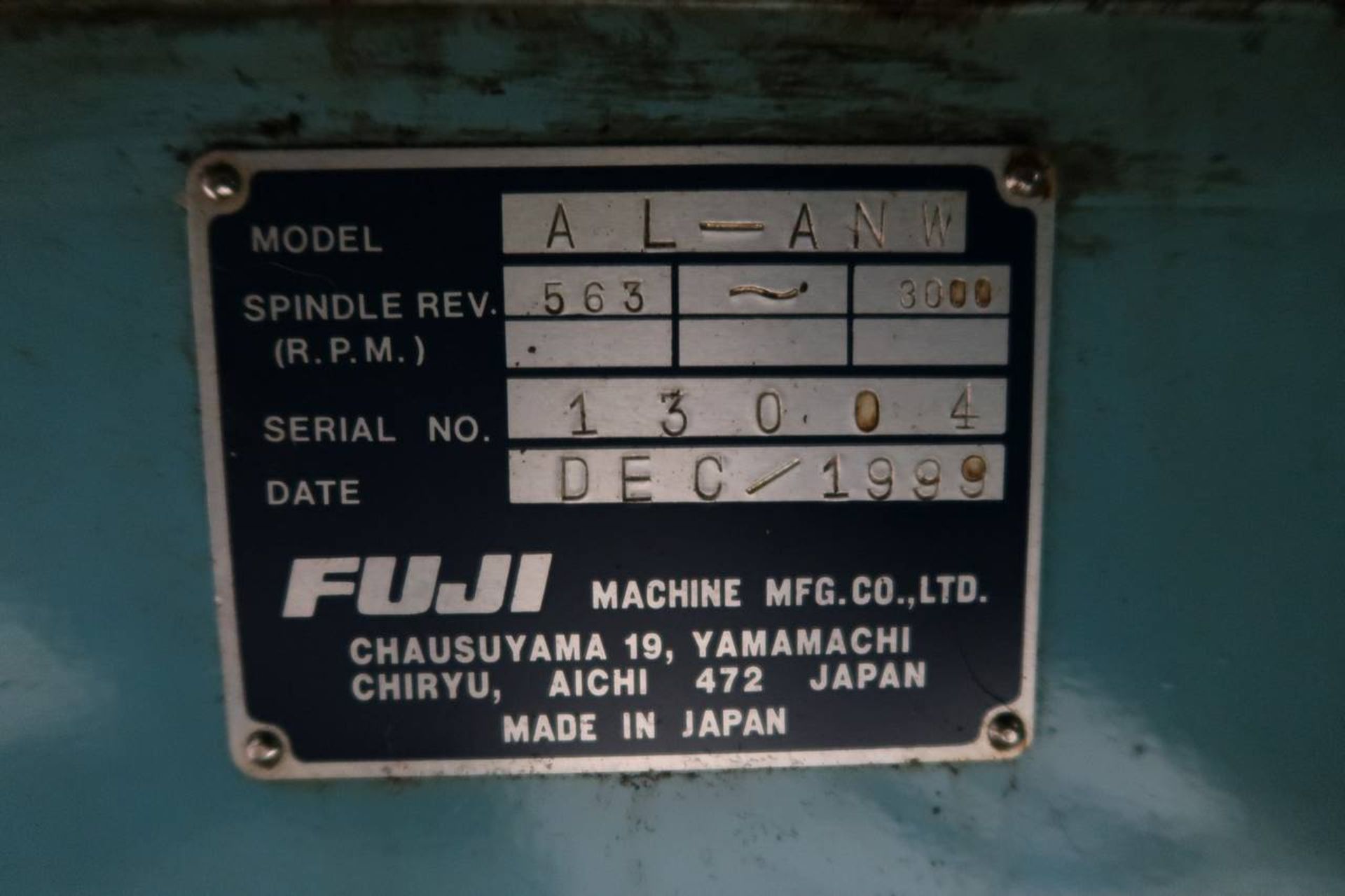 1999 Fuji ANW-41T CNC Lathe - Image 13 of 14