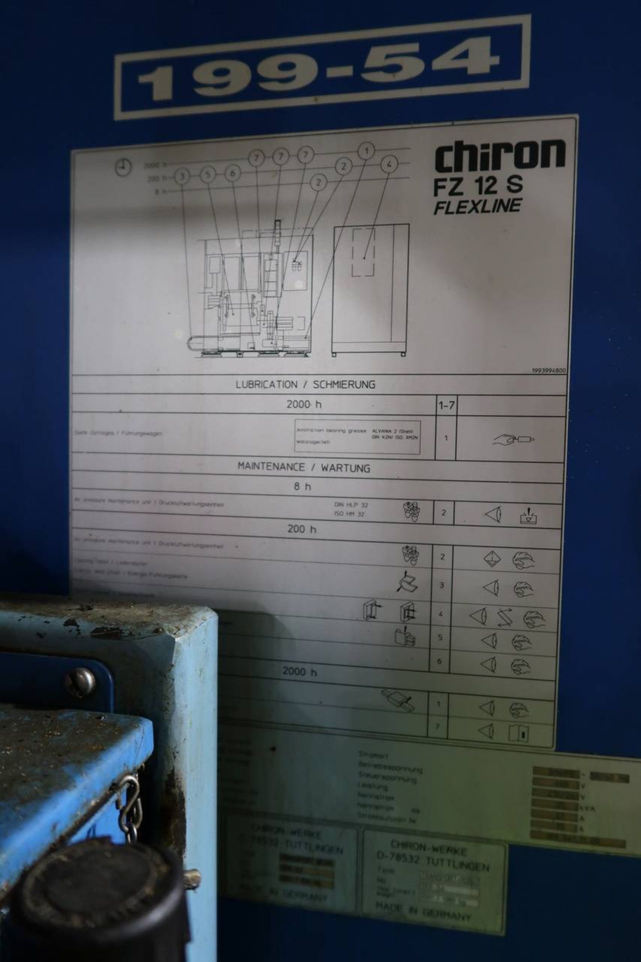 2001 Chiron FZ-12S Flexline Loader - Image 9 of 12