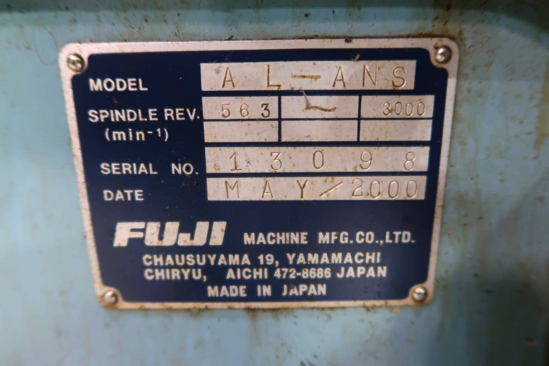 2000 Fuji ANS-40T CNC Lathe - Image 12 of 13