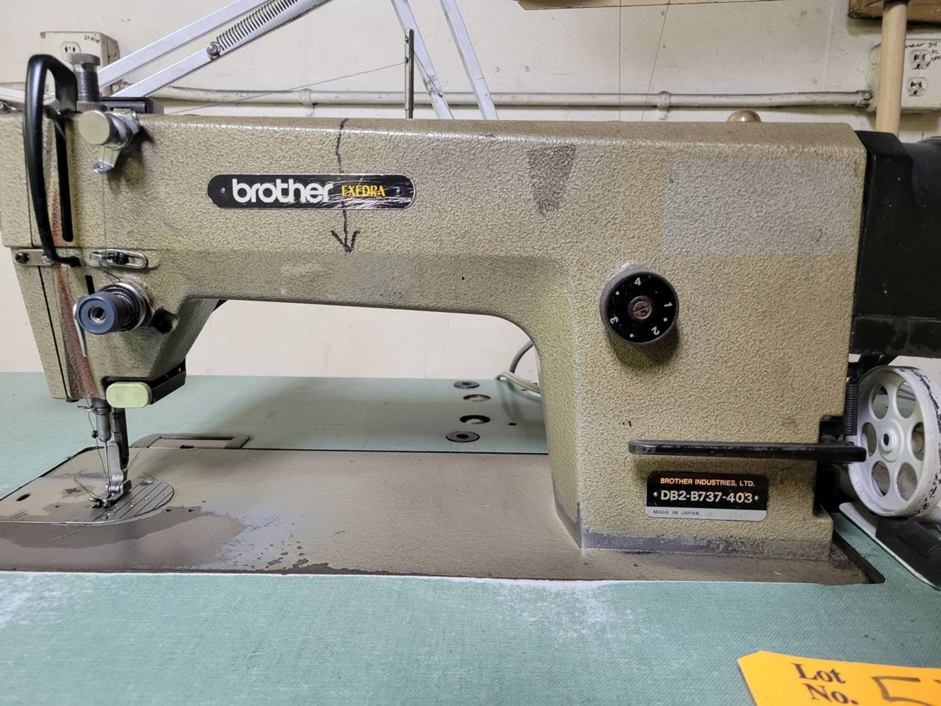 Brother DB2-B737-403 Sewing machine with Enduro drive - Image 2 of 6