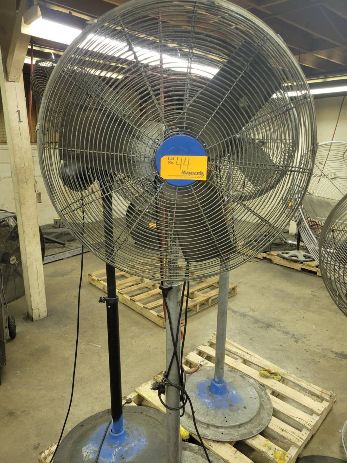 (3) 30" pedestal type fans