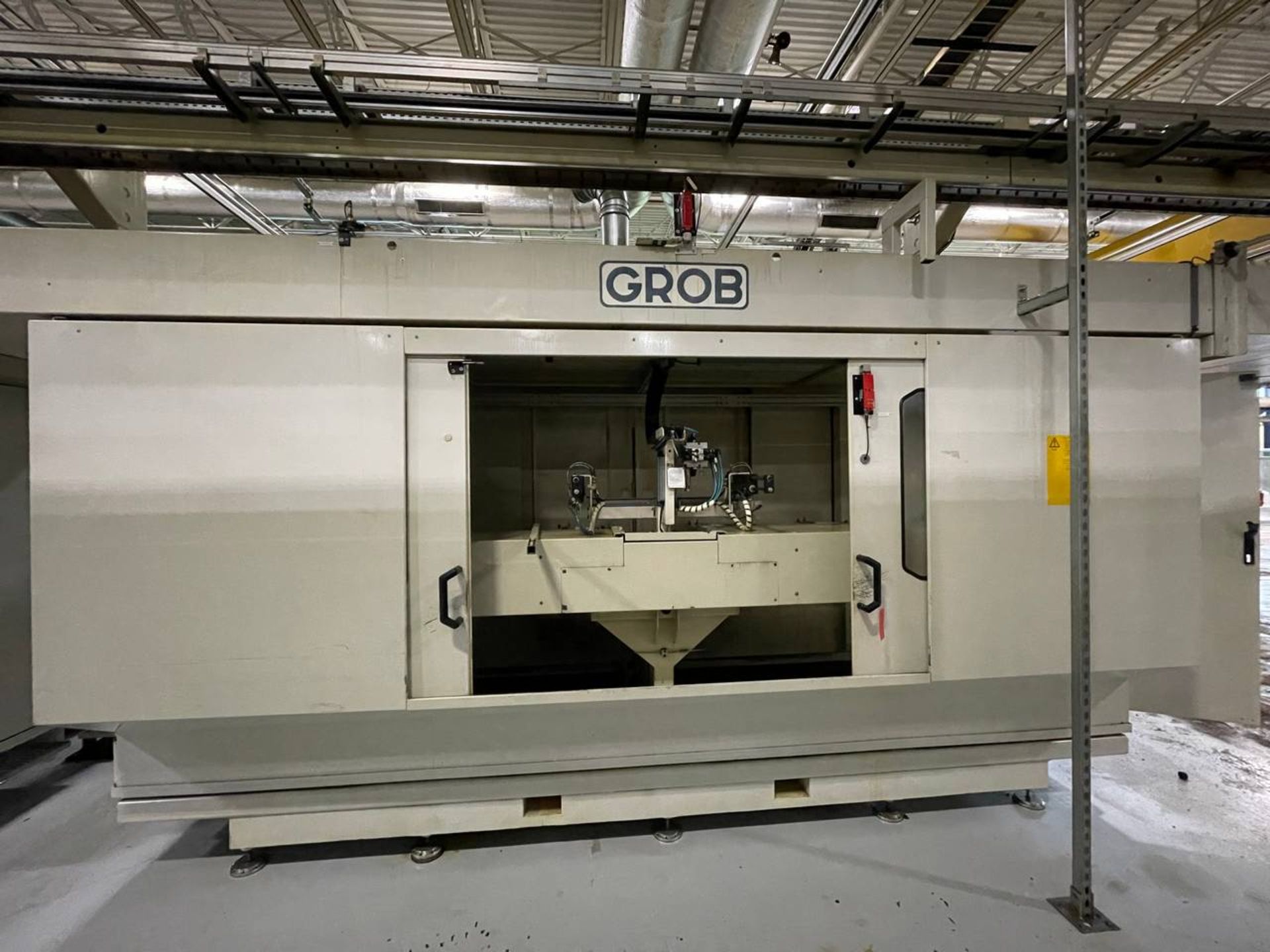 2013 Grob G520 Horizontal CNC Twin Station Machining Center