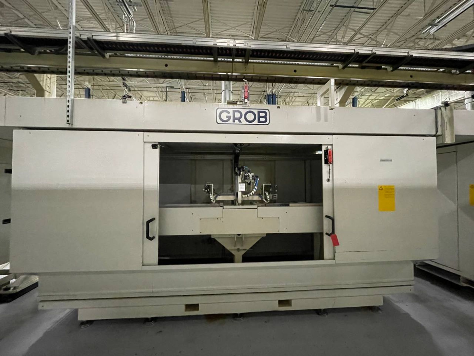 2013 Grob G520 Horizontal CNC Twin Station Machining Center