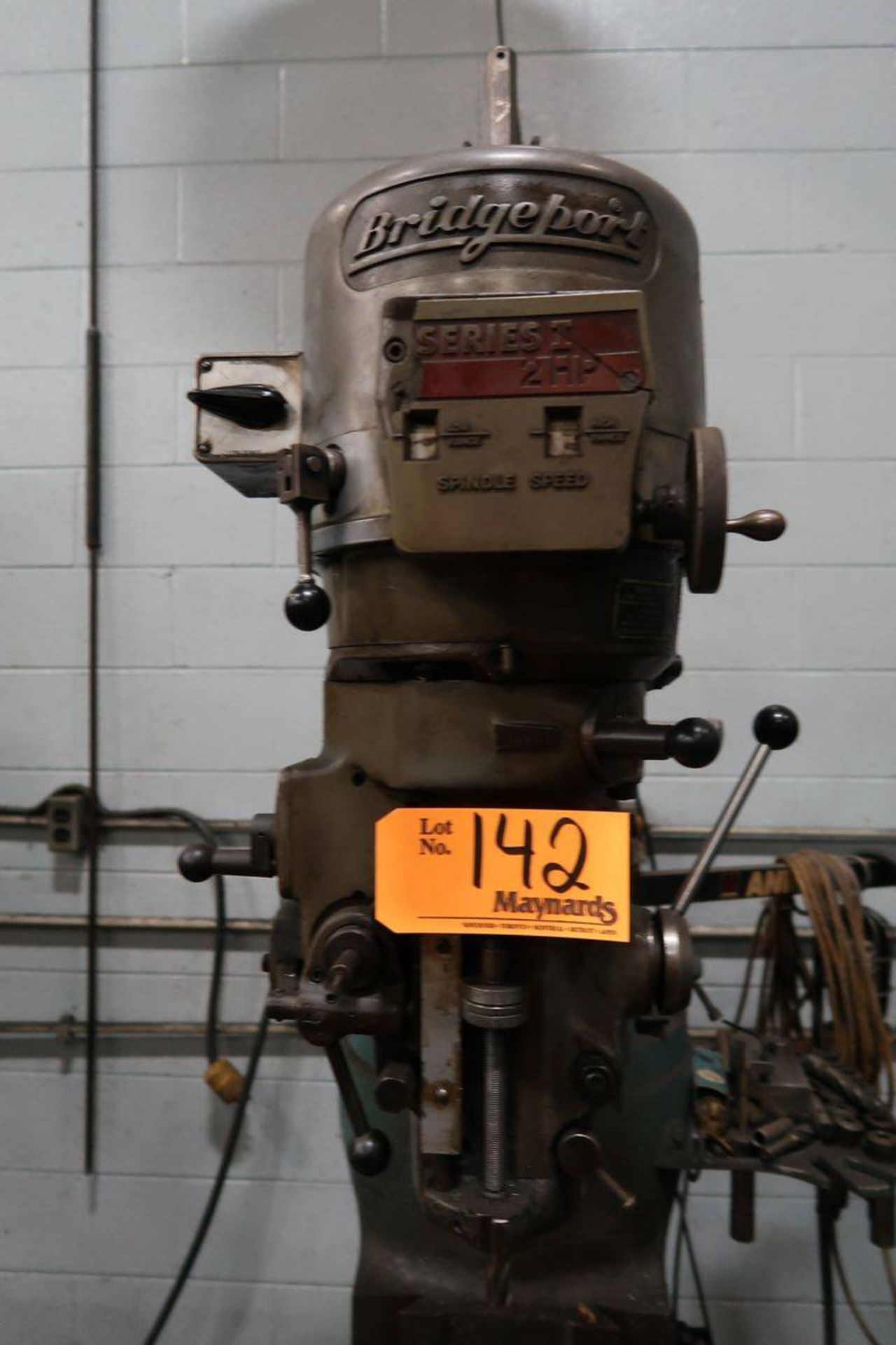 BRIDGEPORT SERIES 1 VERTICAL MILLING MACHINE - Image 3 of 5