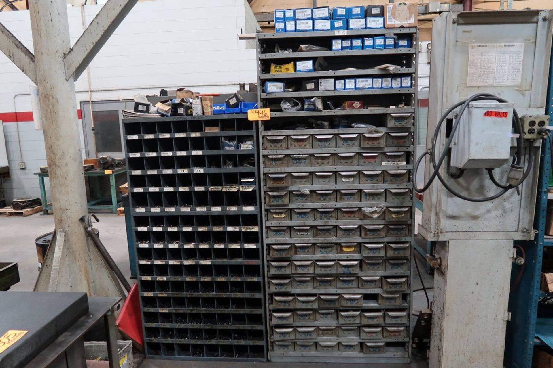 Steel Bolt Bin Style Racks