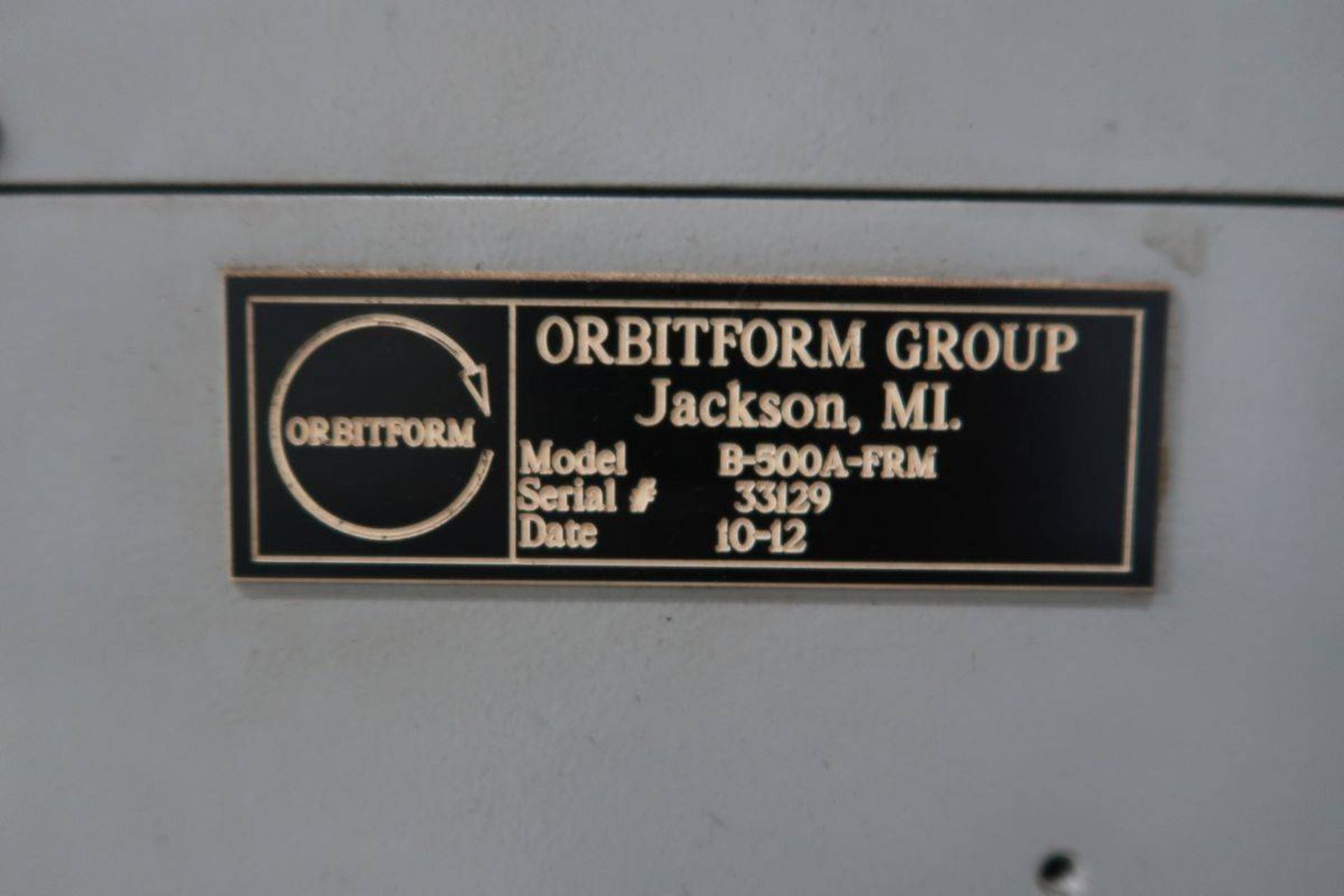 2012 Orbitform B-500A-FRM Orbital Riveter - Image 5 of 5