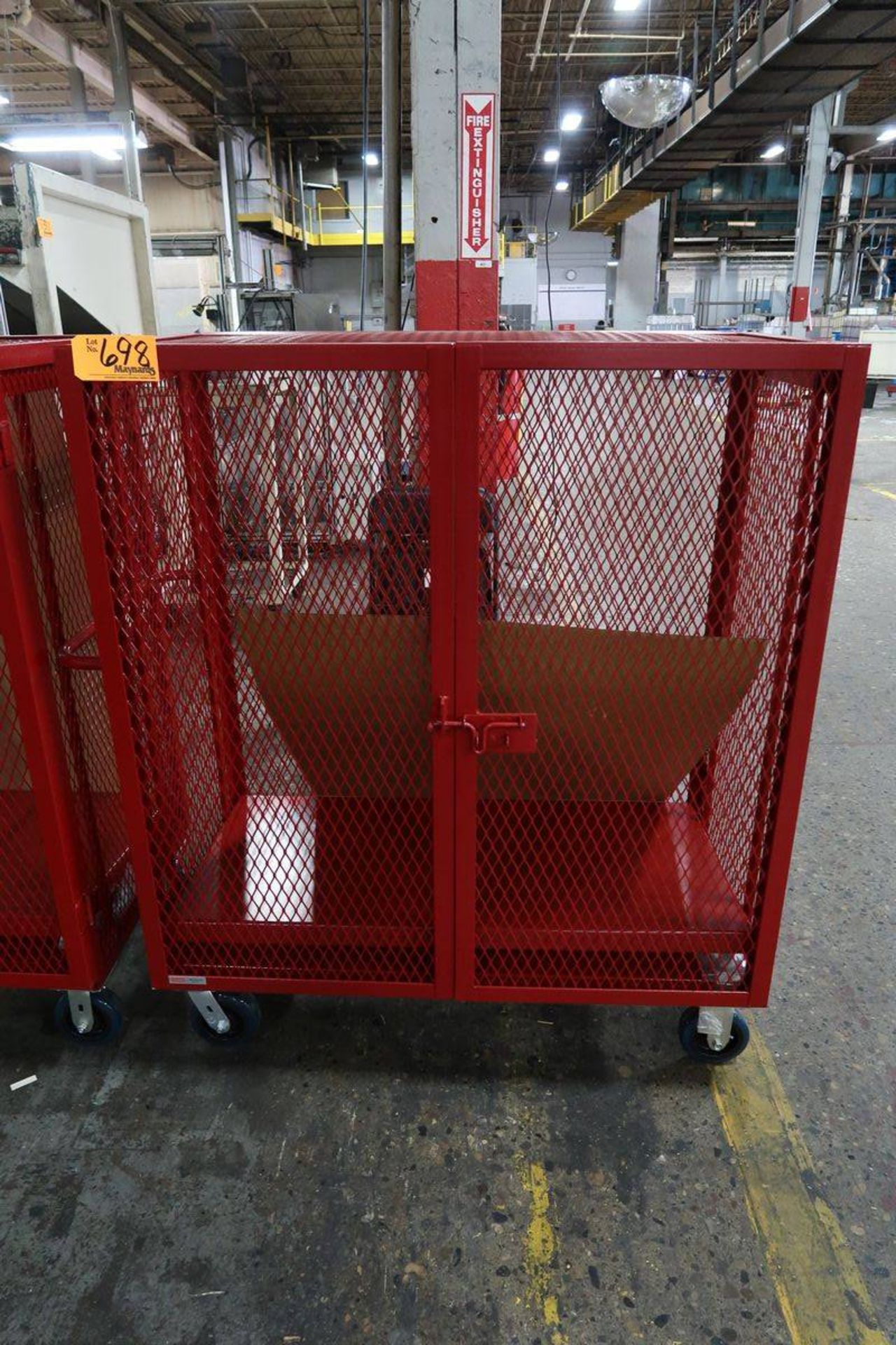 Uline Portable Steel Cage