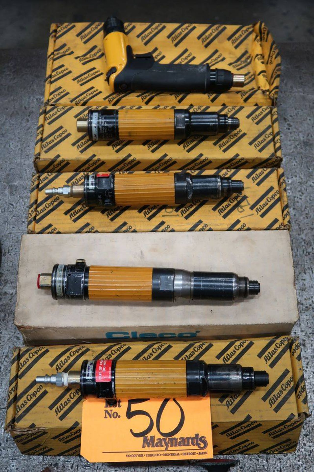 Atlas Copco Pneumatic 1/4" Screw Drivers